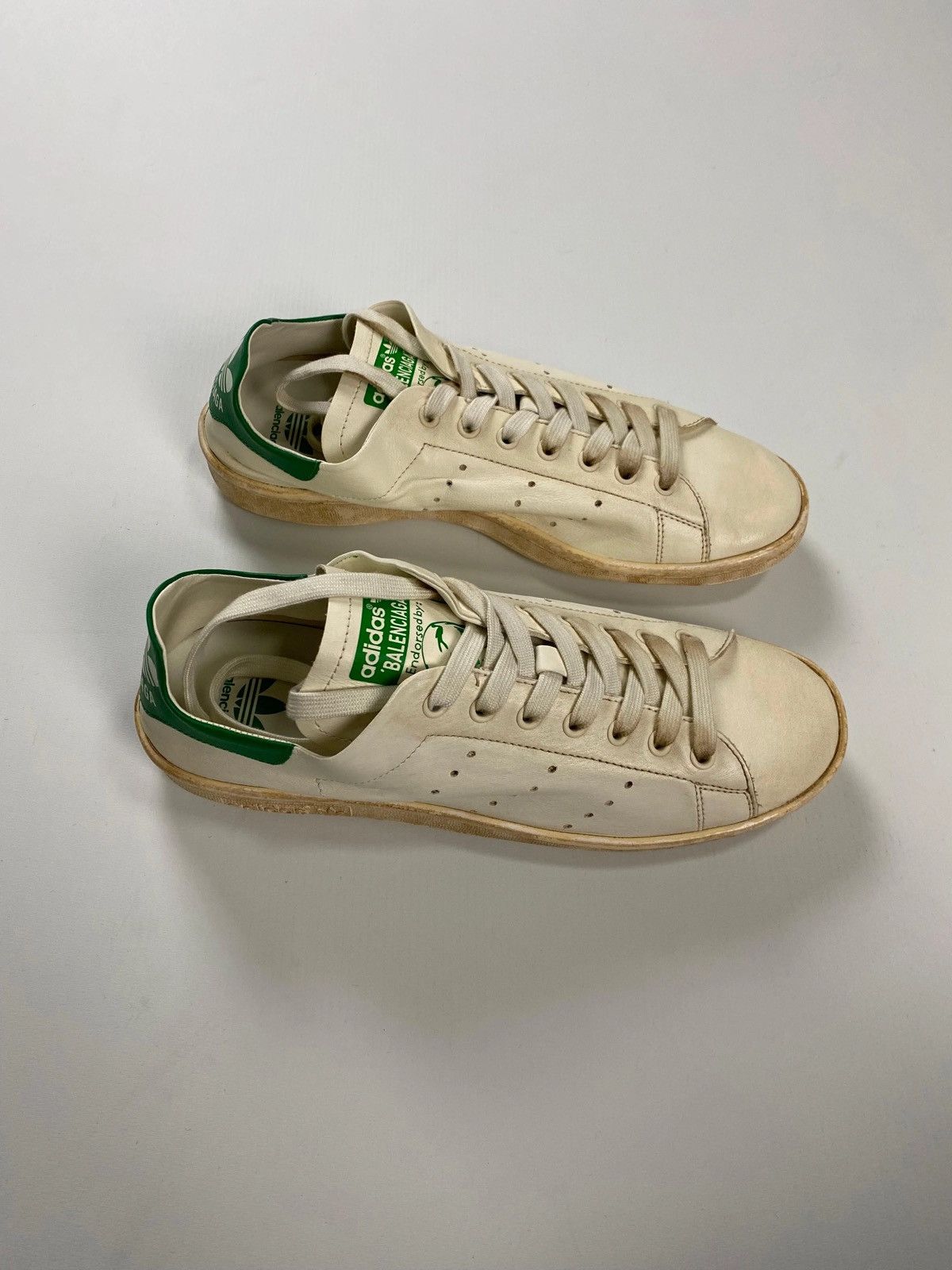 Adidas × Balenciaga ADIDAS X BALENCIAGA STAN SMITH WORN OUT LOOK SNEAKER Size US 9 / EU 42 - 6 Thumbnail