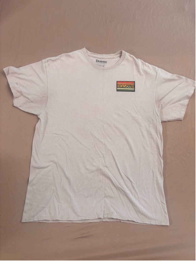 Dravus Men's Dravus T-shirt XL Beige Short Sleeve Size US XL / EU 56 / 4 - 1 Thumbnail