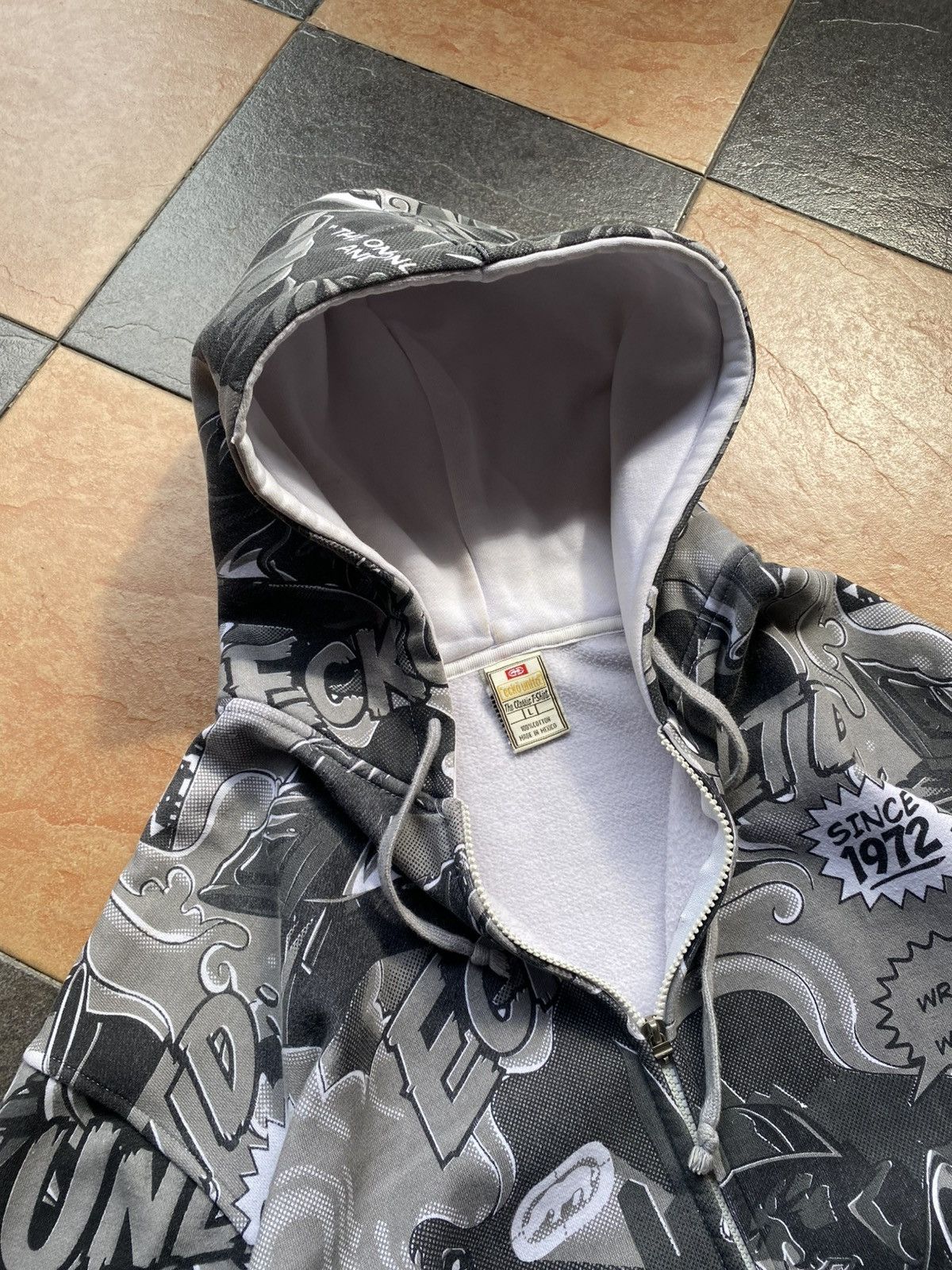 Ecko Unltd. Ecko Y2K Emo Hoodie Overprint Ovp southpole Size US L / EU 52-54 / 3 - 2 Thumbnail