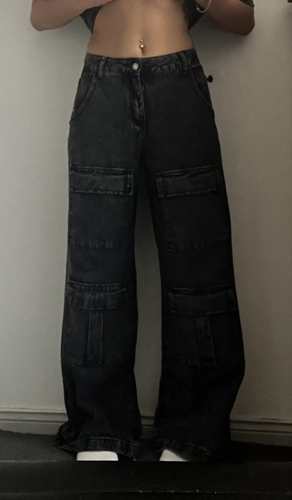 Other Baggy cargo jeans Size 27" / US 4 / IT 40 - 2 Thumbnail