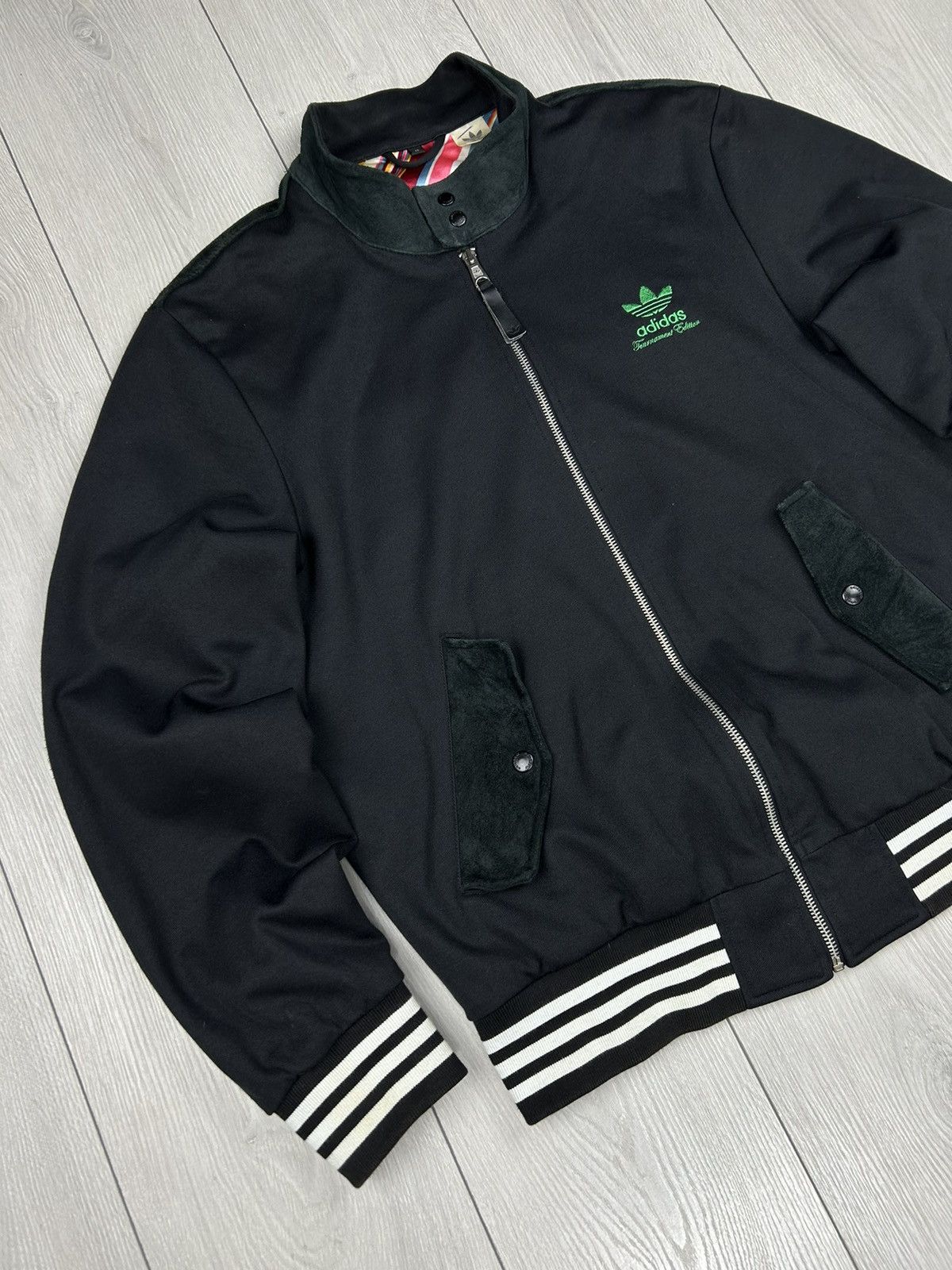 Adidas × Vintage Adidas Tournament Edition Sample Men’s Black Jacket Size M Size US L / EU 52-54 / 3 - 3 Thumbnail