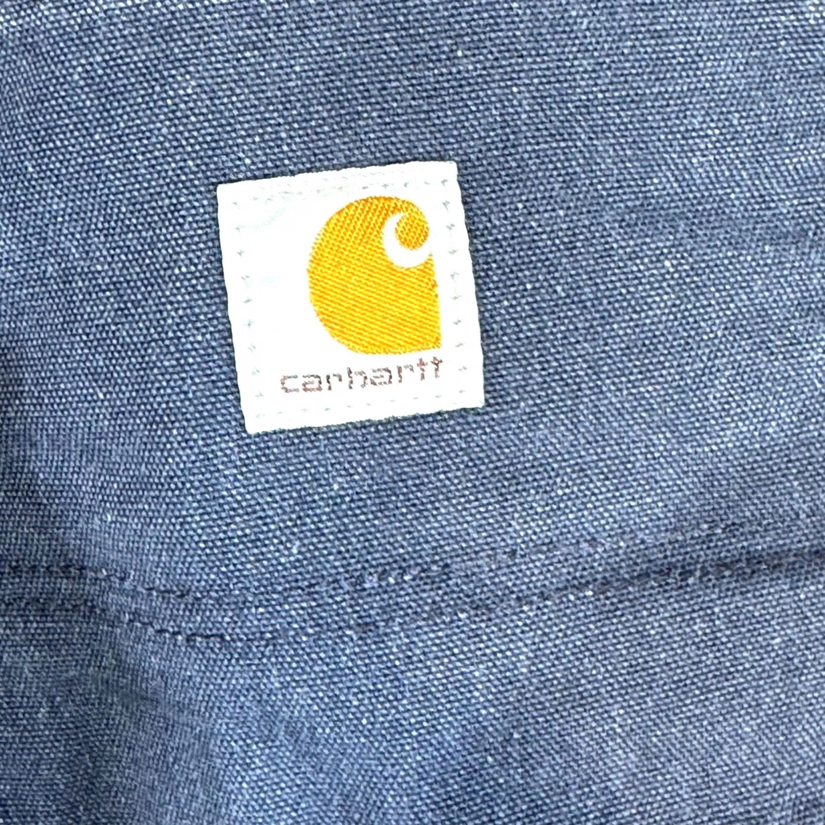 Carhartt VINTAGE Carhartt Carpenter Pants Mens 36x36 Navy Canvas Dungaree Fit Workwear 383-20 Size US 36 / EU 52 - 5 Thumbnail