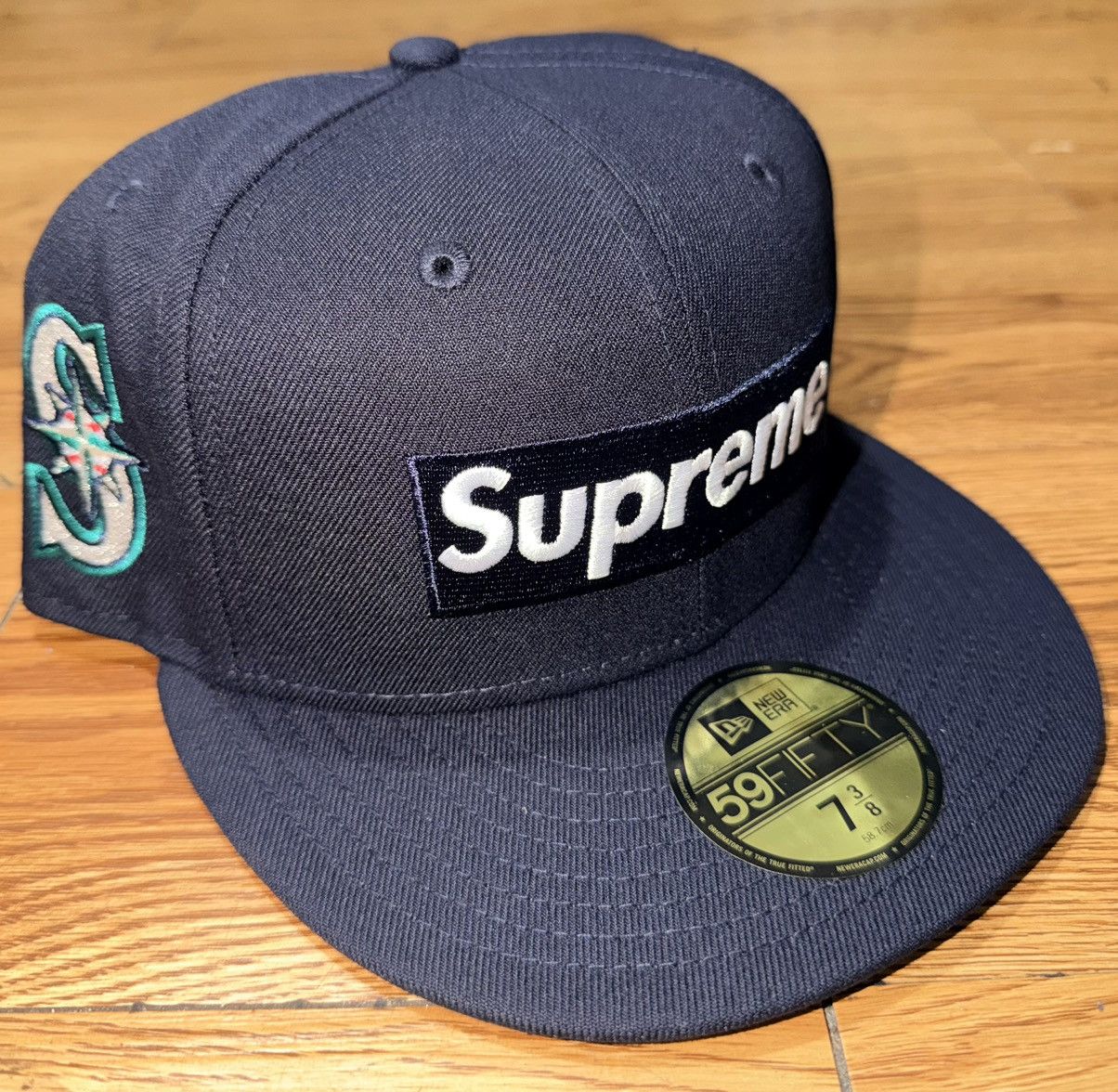 Supreme Supreme Characters S Logo New Era Fitted Hat - Size 7 3/8