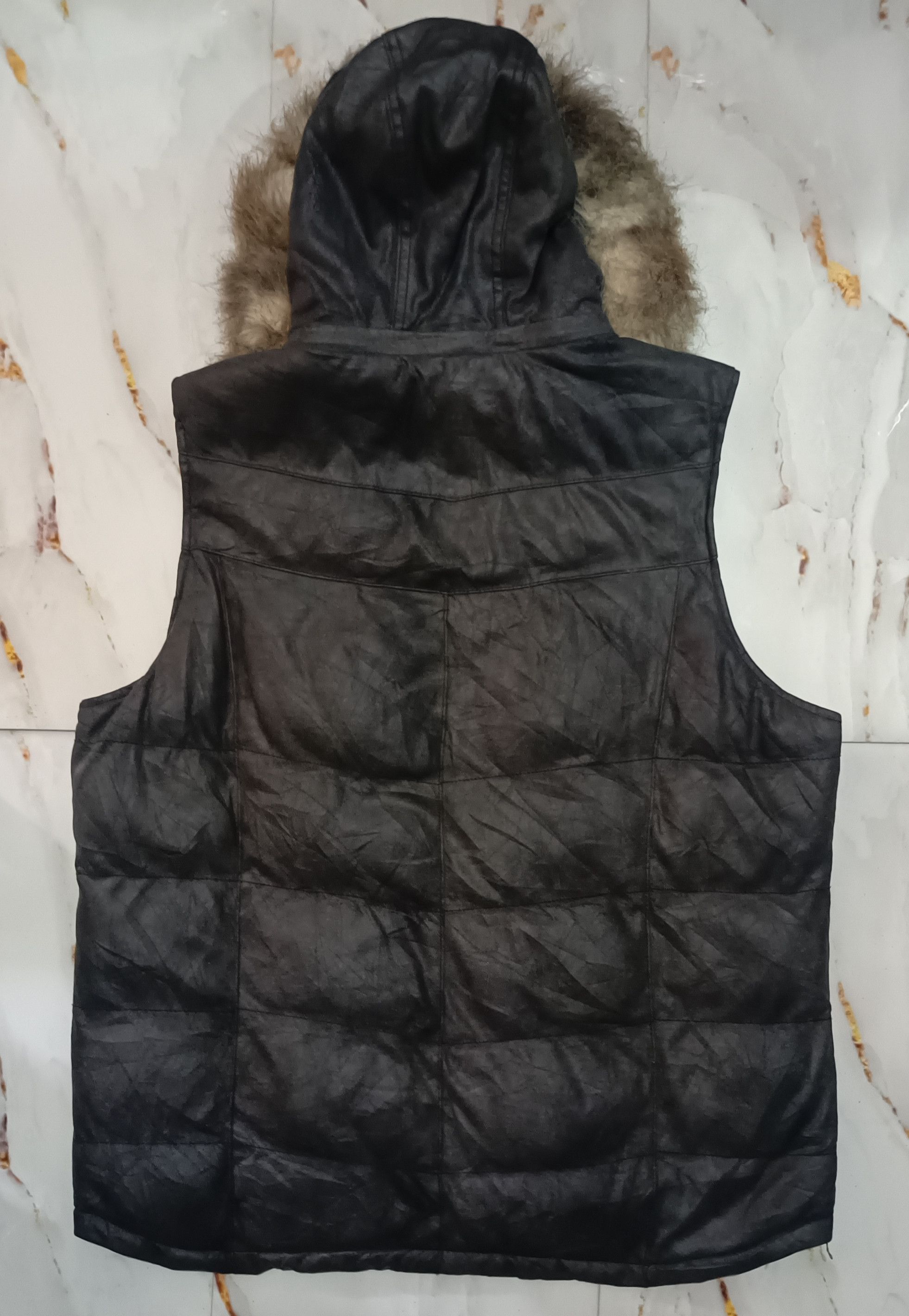 BUFFALO BOBS Japanese puffer fur vest hoodie removable Size US XL / EU 56 / 4 - 2 Thumbnail