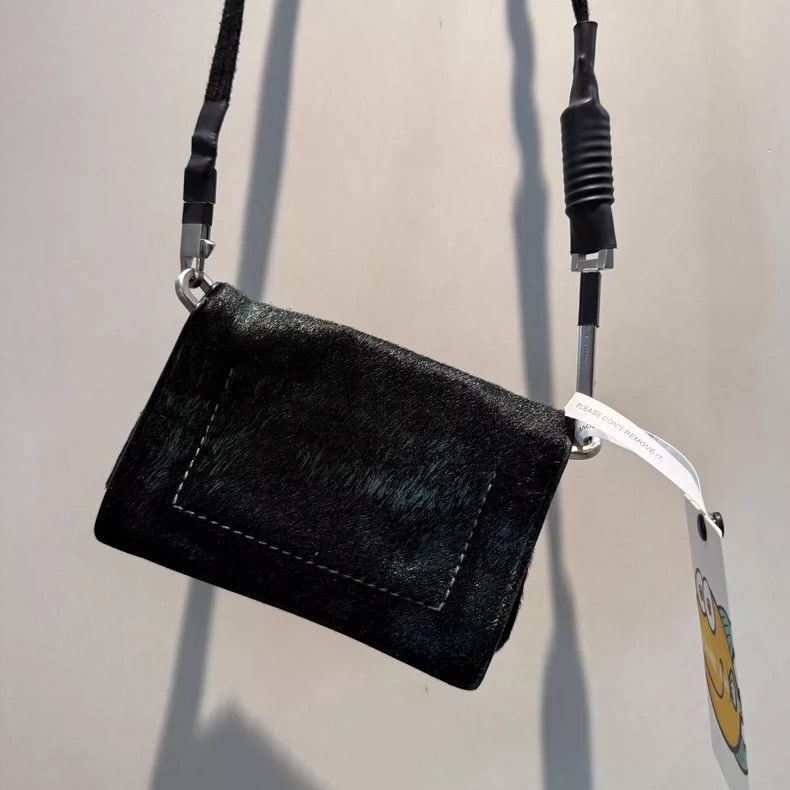 Rick Owens rick owens Colorful horsehair shoulder bag 2504-Nextarrow Size ONE SIZE - 2 Thumbnail
