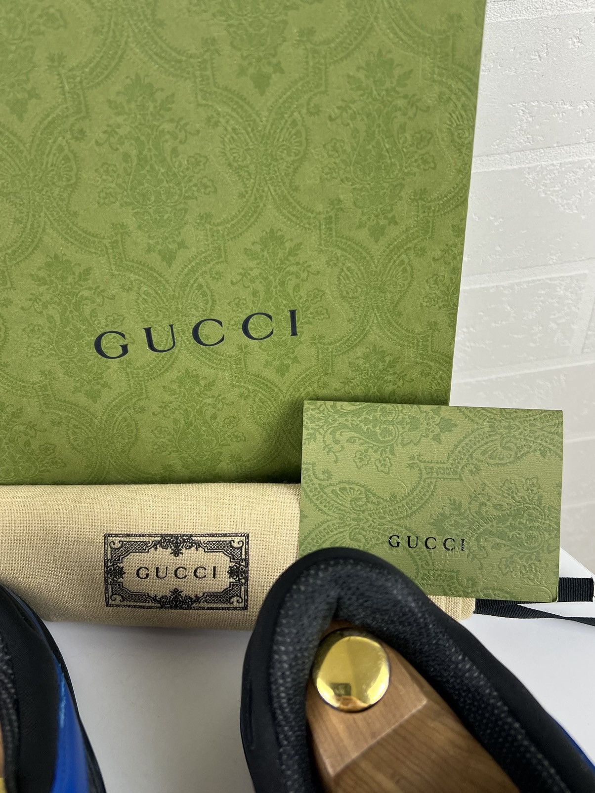 Gucci GUCCI Sneakers Low Top BASKET GG Logo Monogram Canvas Men's Size US 8.5 / EU 41-42 - 5 Thumbnail