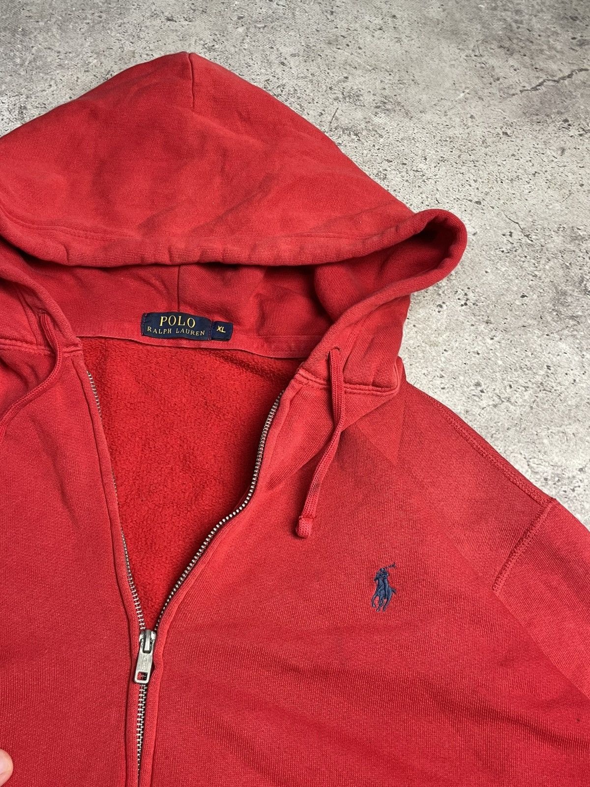 Polo Ralph Lauren Y2K Vintage Polo Ralph Lauren Zip Up Hoodie Streetwear Rare Size US XL / EU 56 / 4 - 4 Thumbnail