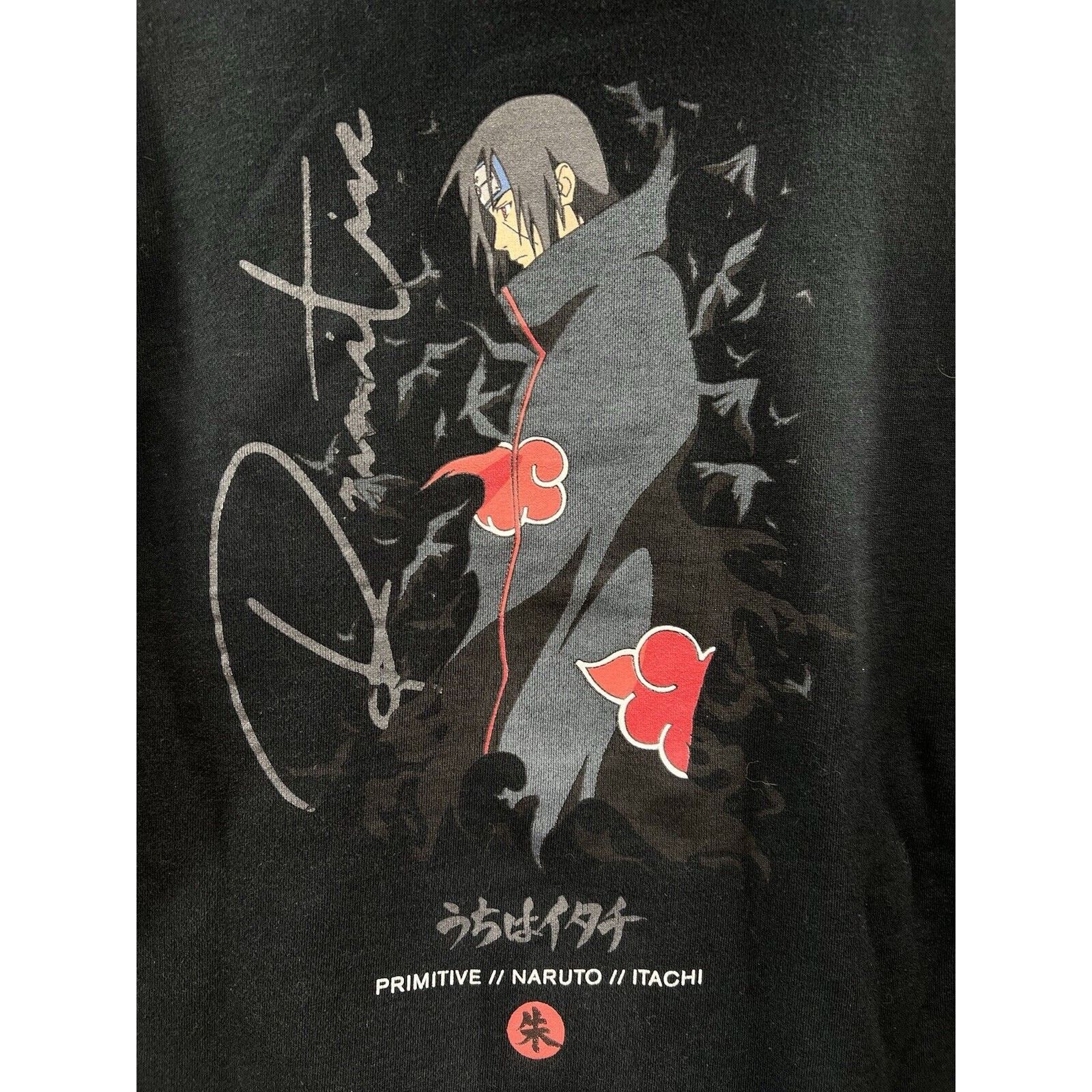 Primitive Primitive Naruto Hoodie Sweatshirt Anime Itachi Uchiha Size US M / EU 48-50 / 2 - 5 Thumbnail