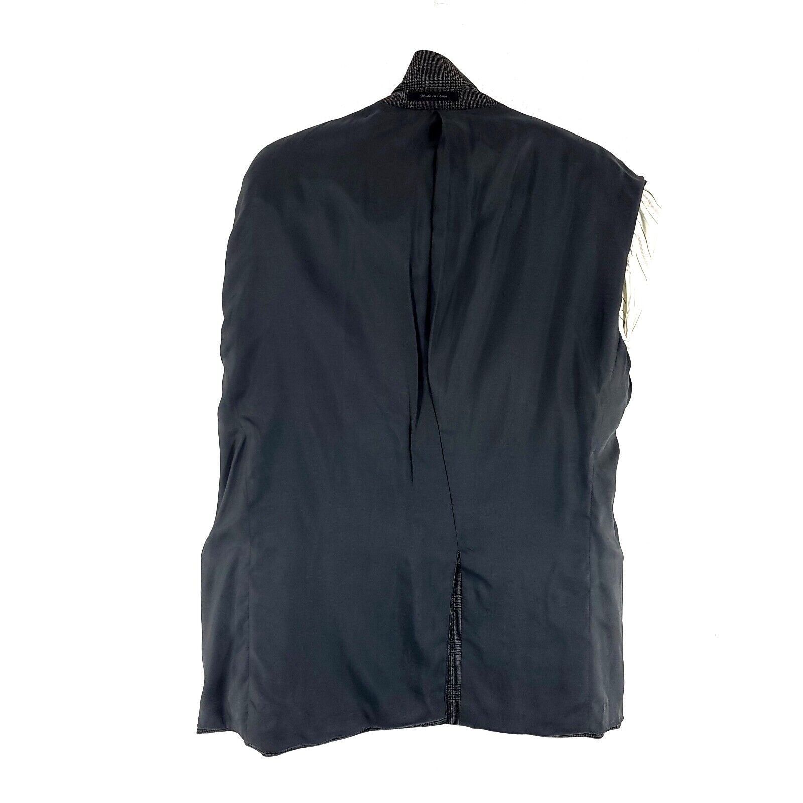 Lauren Ralph Lauren Lauren Ralph Lauren Tweed Wool 2 Button Sport Coat 42R Black Size 42R - 9 Thumbnail