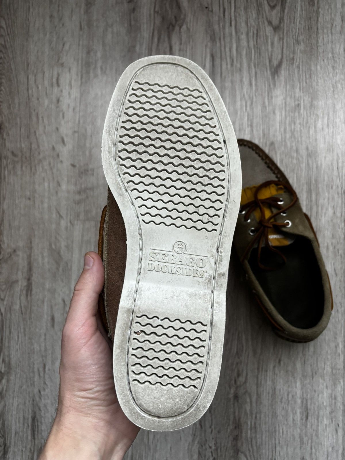 Universal Works Sebago x Universal Works Portland Deck Shoes MultiTone Suede Size US 8 / EU 41 - 10 Thumbnail