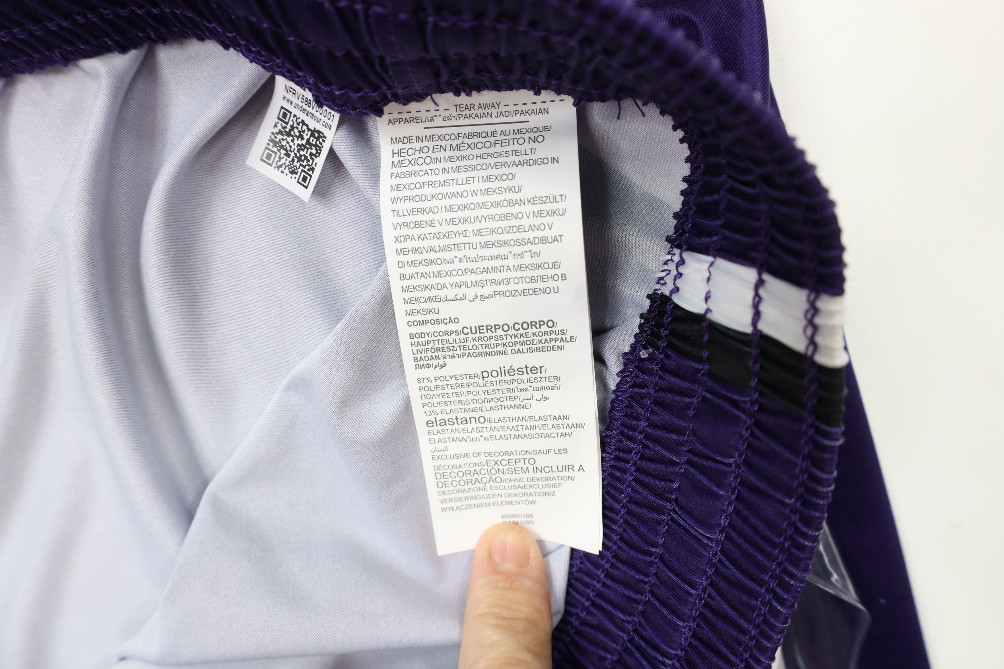 Under Armour × Vintage New Sample Under Armour University Basketball Shorts Size US 34 / EU 50 - 9 Thumbnail