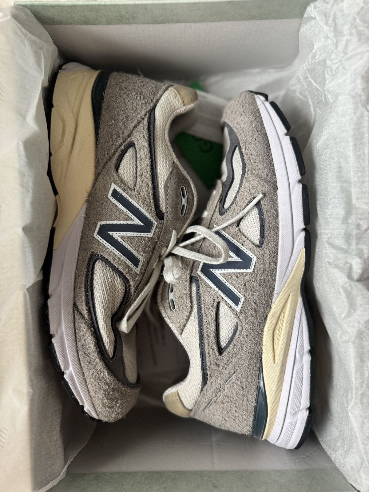 New Balance New Balance 990v4 MiUSA Grey Day (2023) Size US 9 / EU 42 - 2 Thumbnail