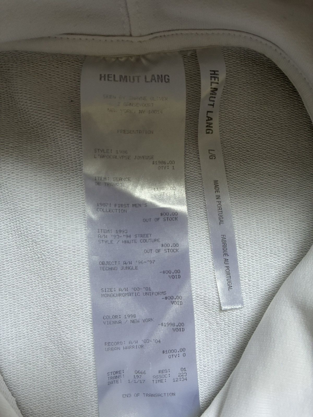 Helmut Lang Helmut Lang Puppy Hoodie Size US L / EU 52-54 / 3 - 6 Thumbnail
