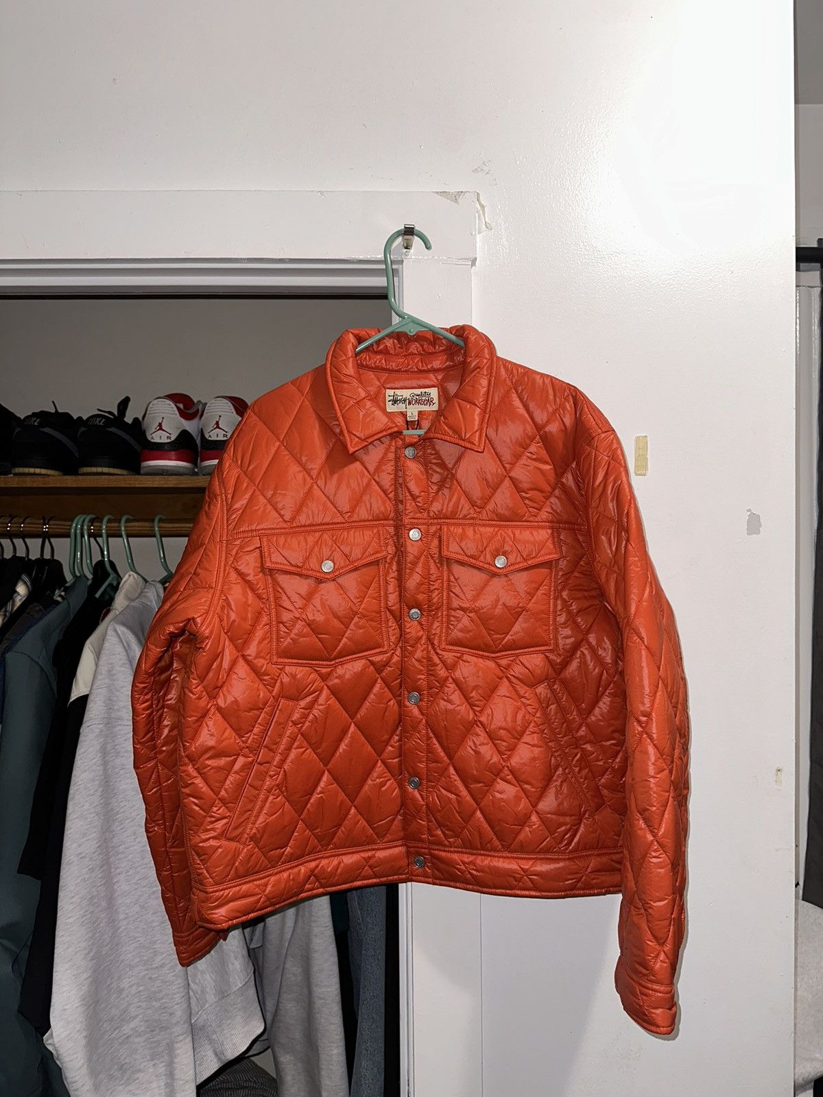 Stussy Stussy Jacket Ranch Quilted Nylon | Grailed