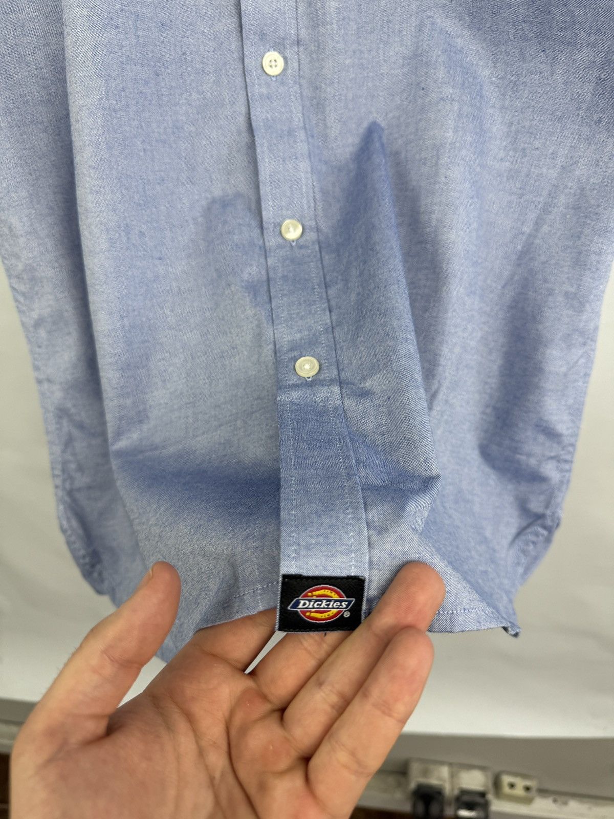 Dickies 🇺🇸 Vintage Dickies Workers Premium Oxford Shirt Retro Rare Size US M / EU 48-50 / 2 - 6 Thumbnail