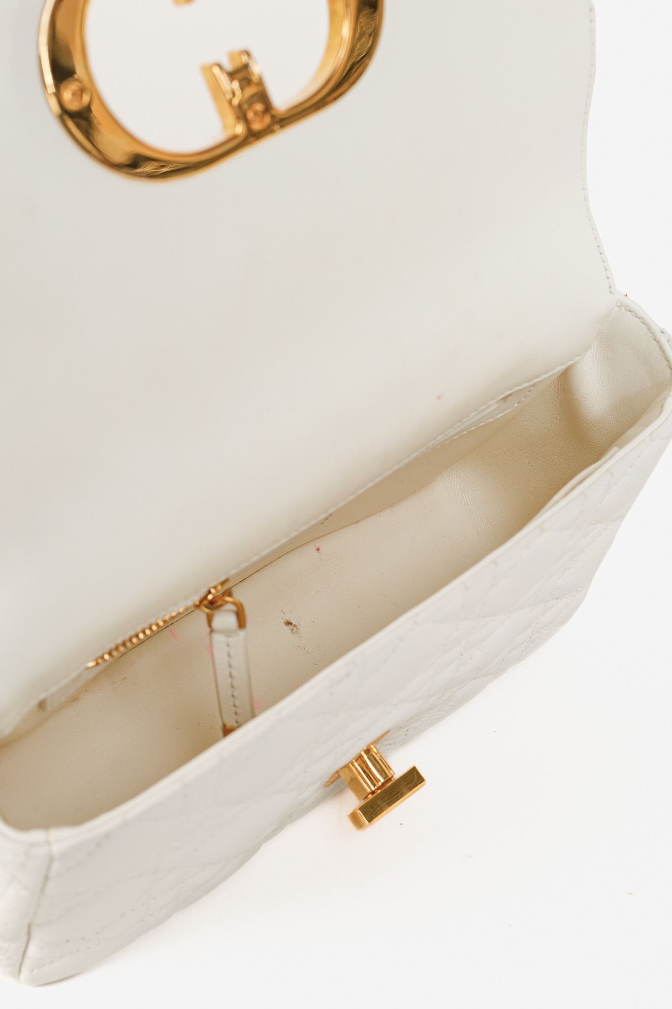 Dior Christian Dior Small Dior Caro Cannage Calfskin Crossbody Size ONE SIZE - 11 Thumbnail