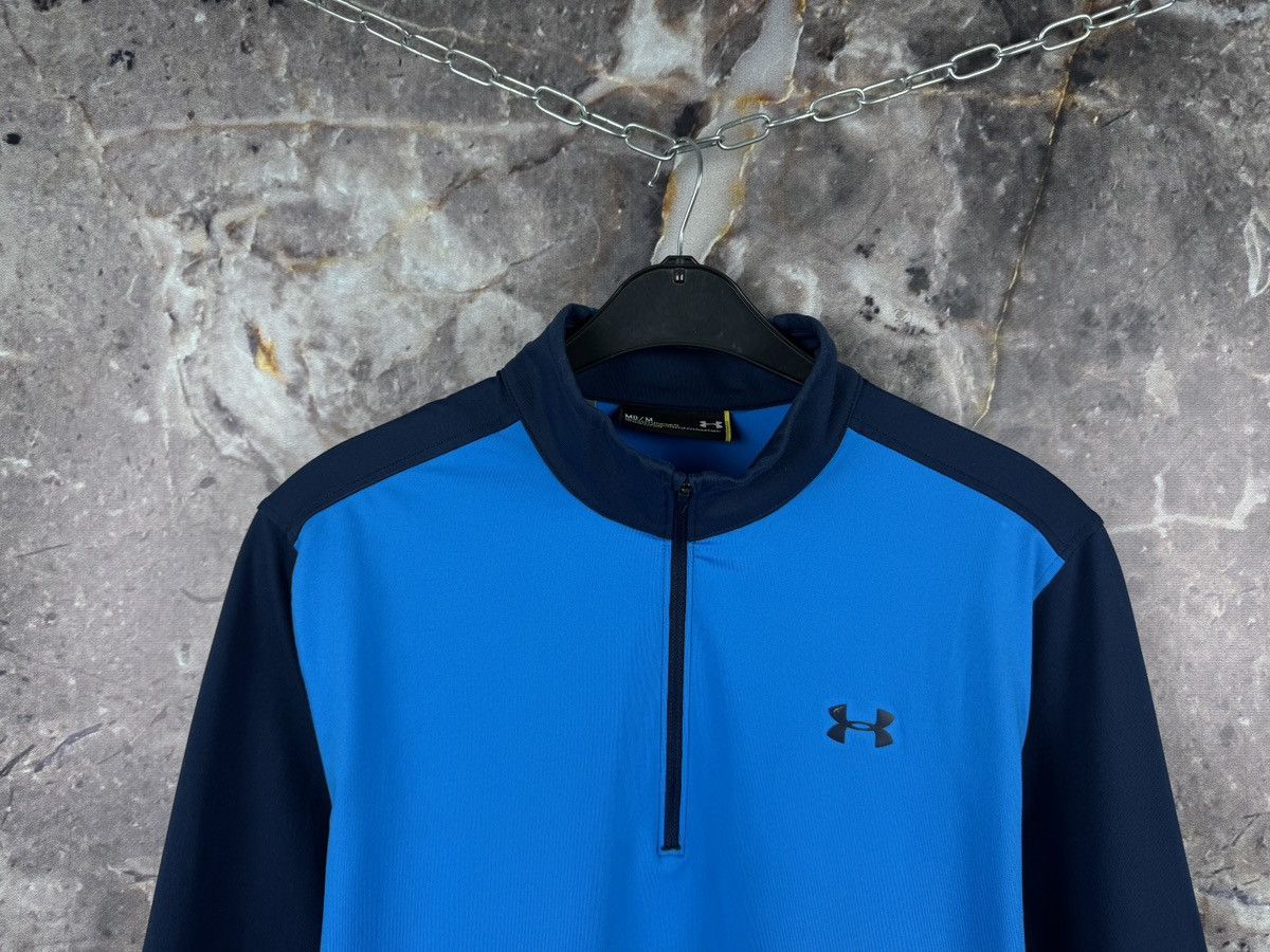Under Armour Under Armour 1/4 Zip Pullover Blue Navy Men’s Size Medium Size US M / EU 48-50 / 2 - 2 Thumbnail