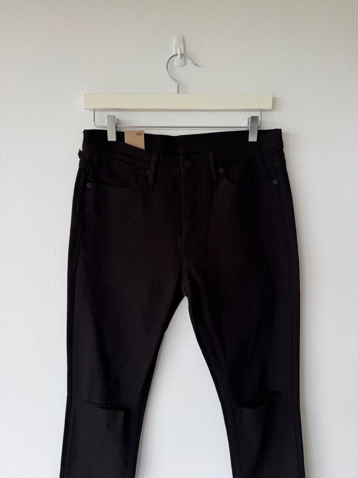Ksubi new Ksubi mens jeans van winkle ace black slice rip 32 Size US 32 / EU 48 - 2 Thumbnail