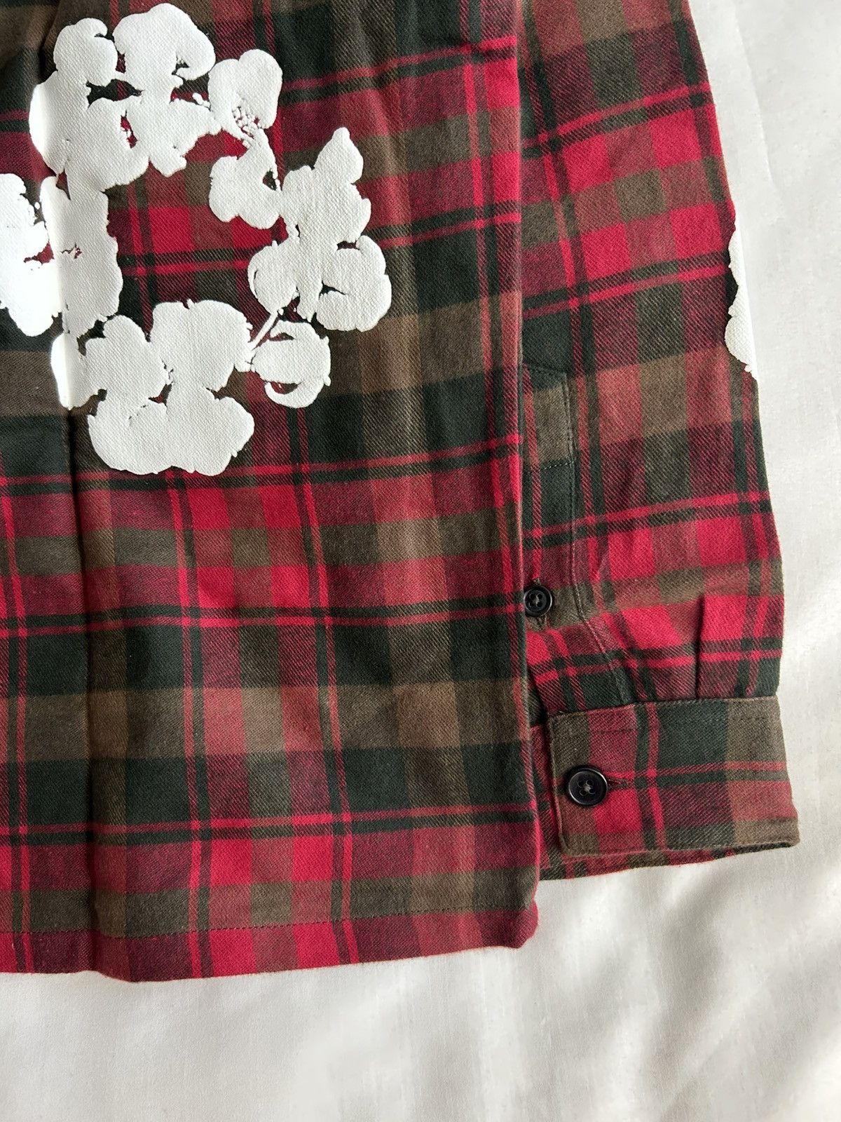DENIM TEARS Denim Tears Cotton Wreath Pajama Shirt Long Sleeve Flannel Size US M / EU 48-50 / 2 - 10 Thumbnail