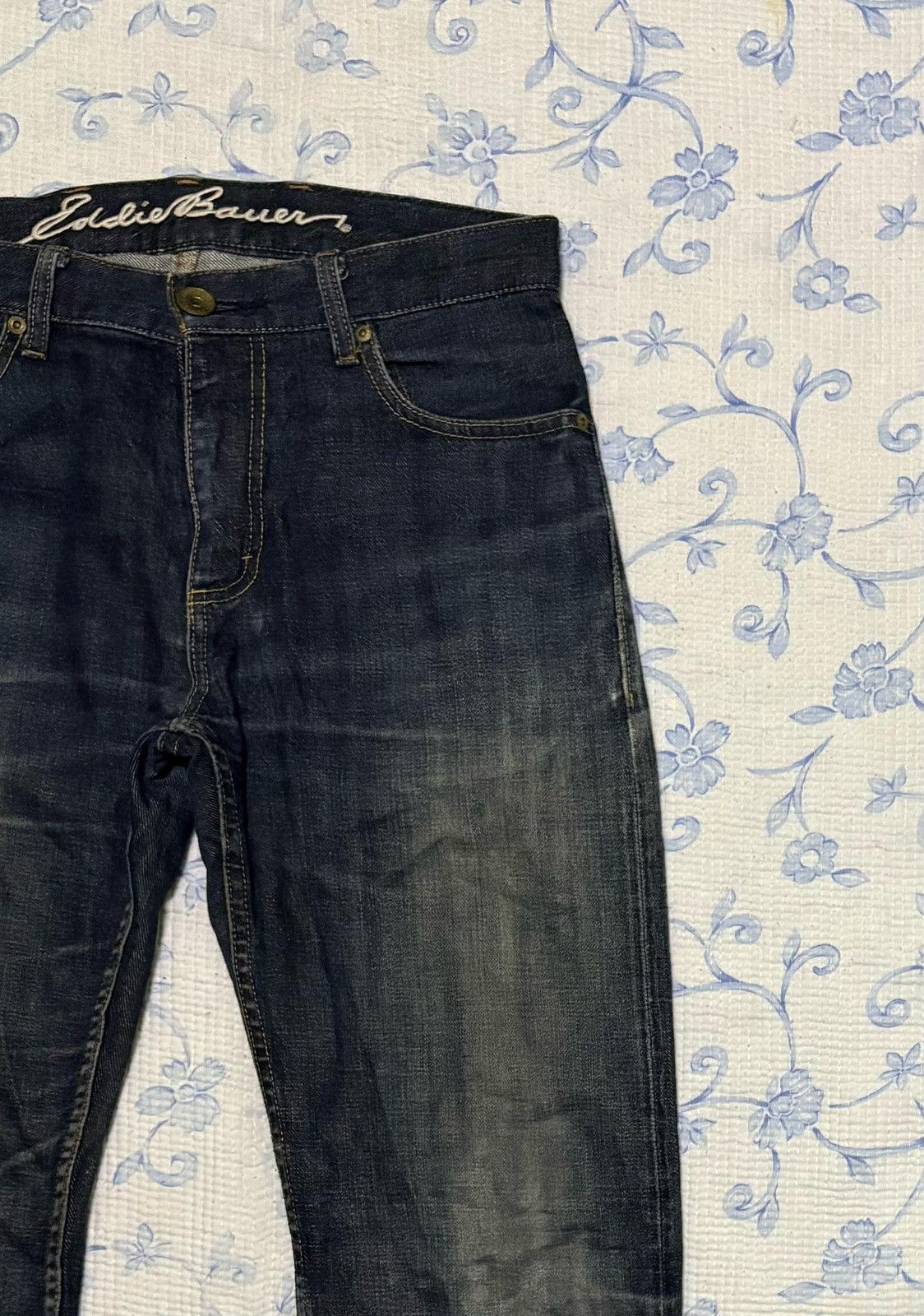 Eddie Bauer Eddie Bauer Distressed Denim Pants Size US 31 - 6 Thumbnail