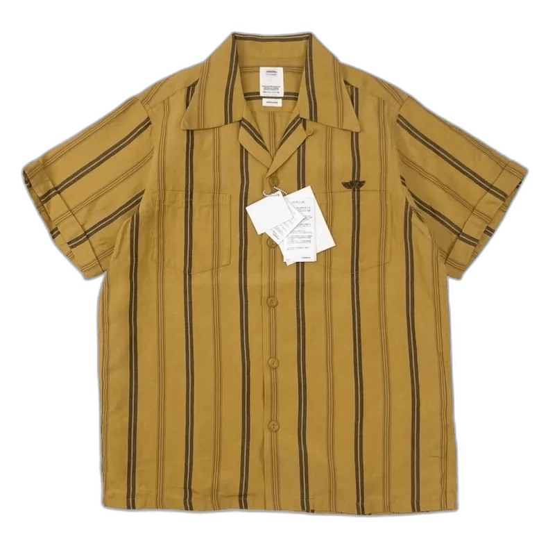 Visvim visvim irving shirt short sleeve striped Size US M / EU 48-50 / 2 - 1 Thumbnail