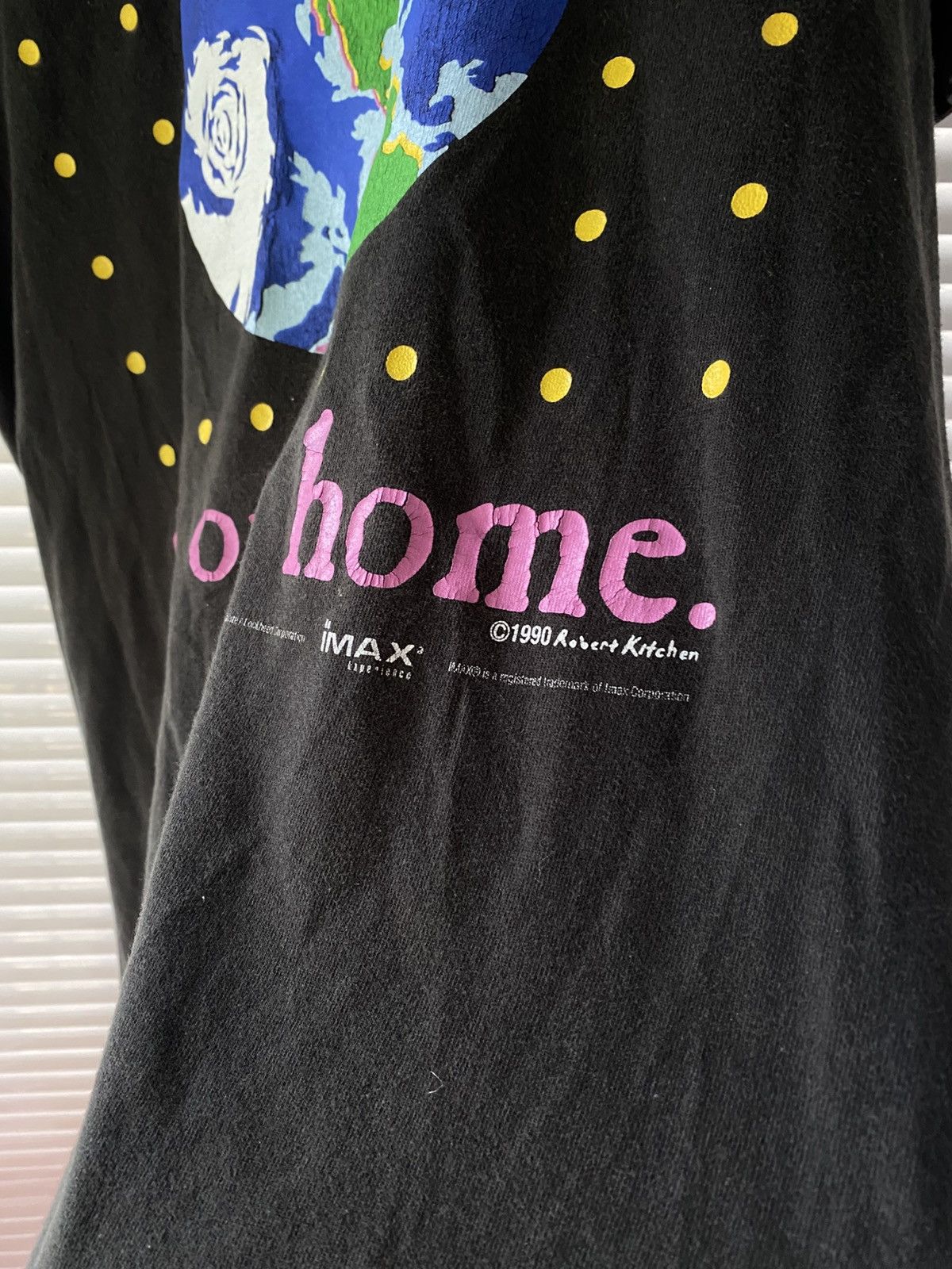 Vintage Vintage Rare Blue Planet by Robert Kitchen IMAX 90’s Tee Size US L / EU 52-54 / 3 - 12 Thumbnail