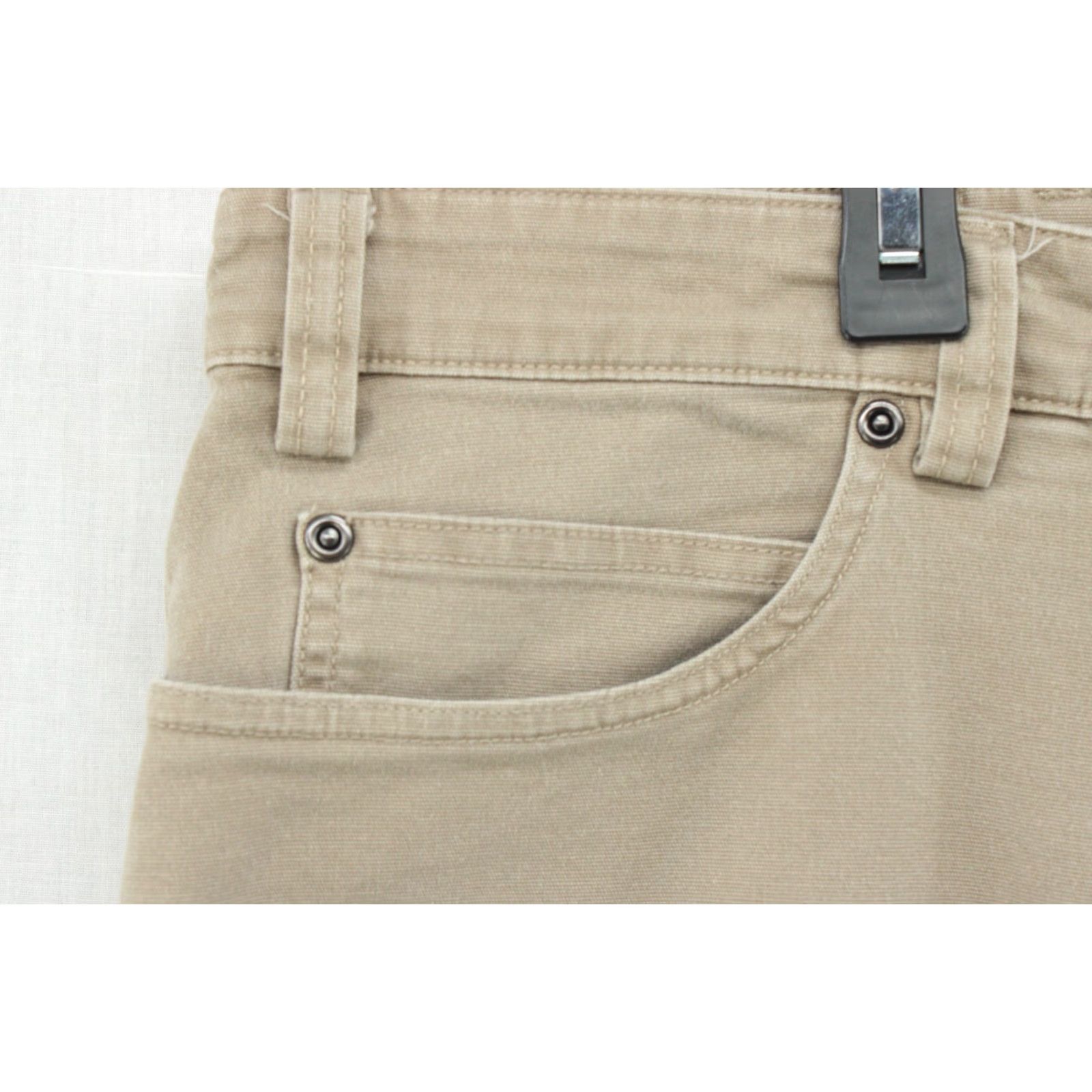 CO Duluth Cargo Pants Men 46x29 Brown Canvas Flex Fire Hose C19 Vintage No Size US 30 / EU 46 - 4 Thumbnail