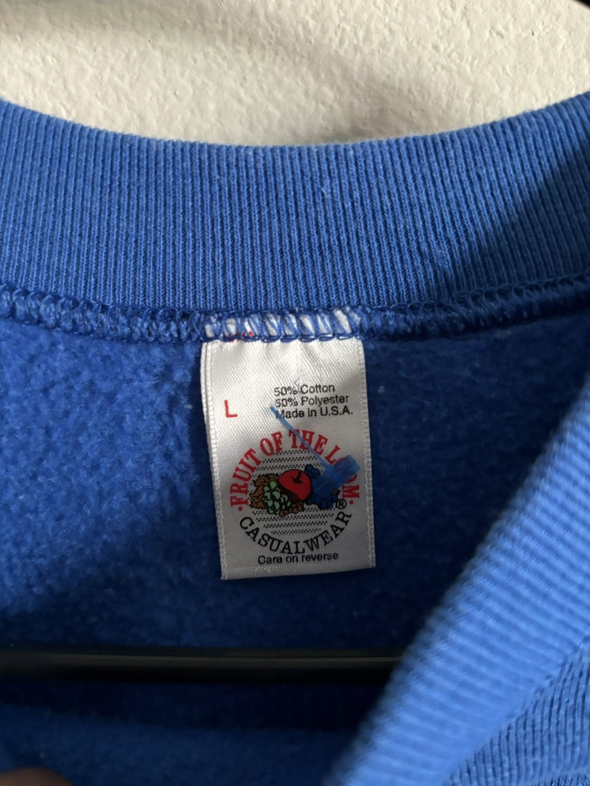 Vintage Vintage 80s/90s Fruit of the Loom Blank Raglan Sweatshirt Size US L / EU 52-54 / 3 - 2 Thumbnail