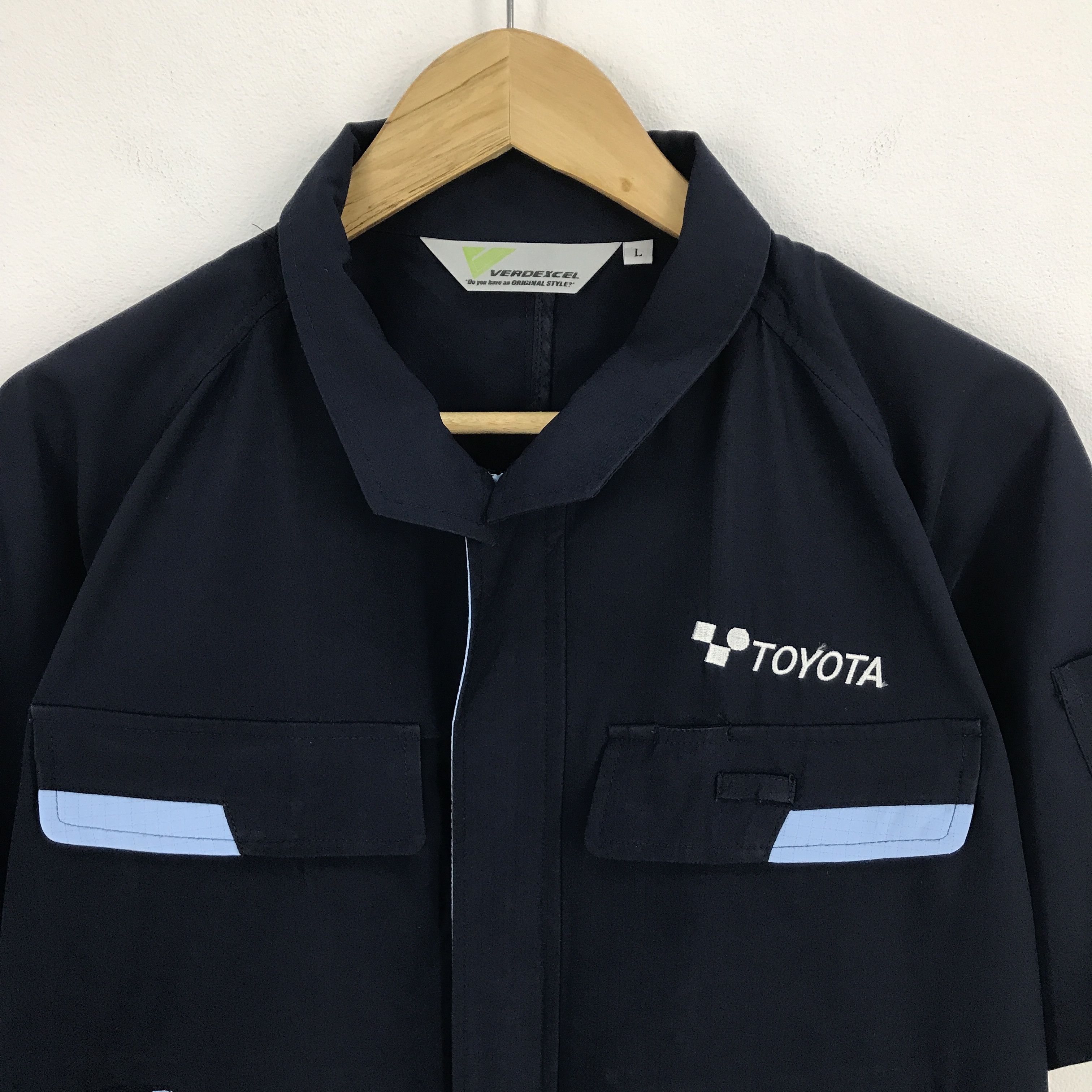 Sports Specialties toyota racing short sleeve up zipper jacket Size US L / EU 52-54 / 3 - 2 Thumbnail