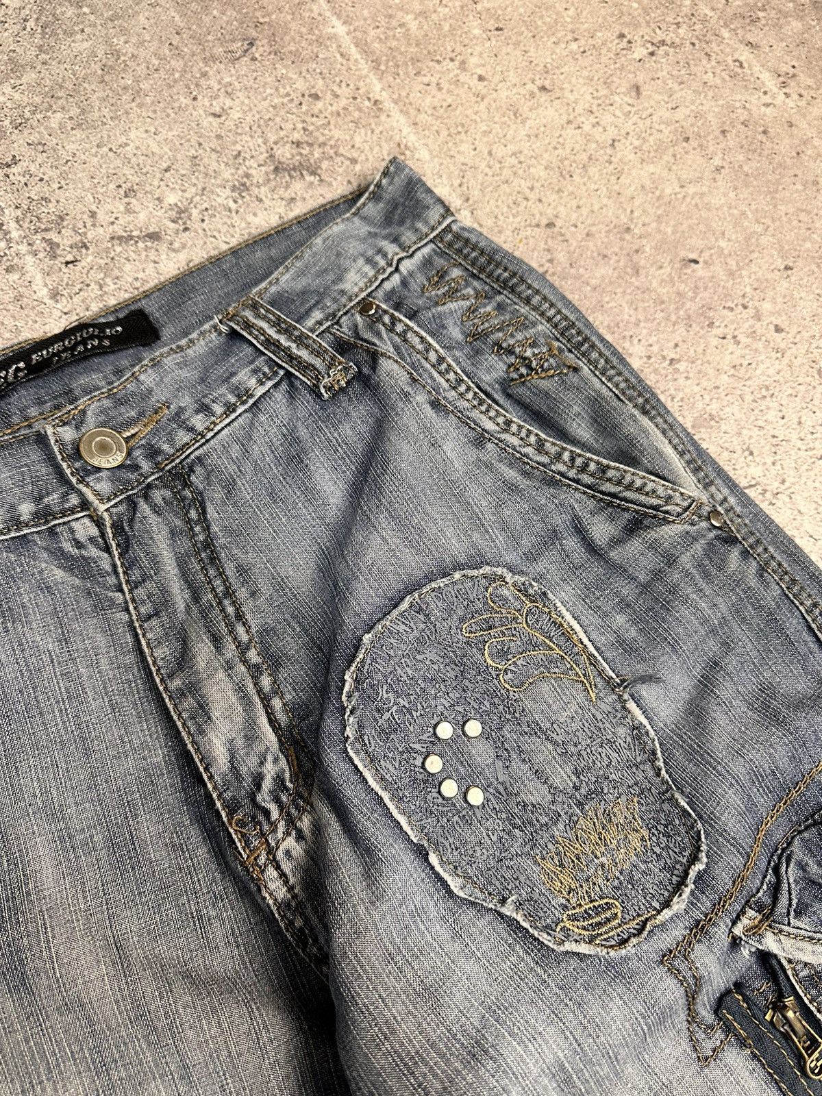 If Six Was Nine LGB Baggy GOA Flare Military Style Cargo Pants Tornado Mart Size US 30 / EU 46 - 8 Thumbnail