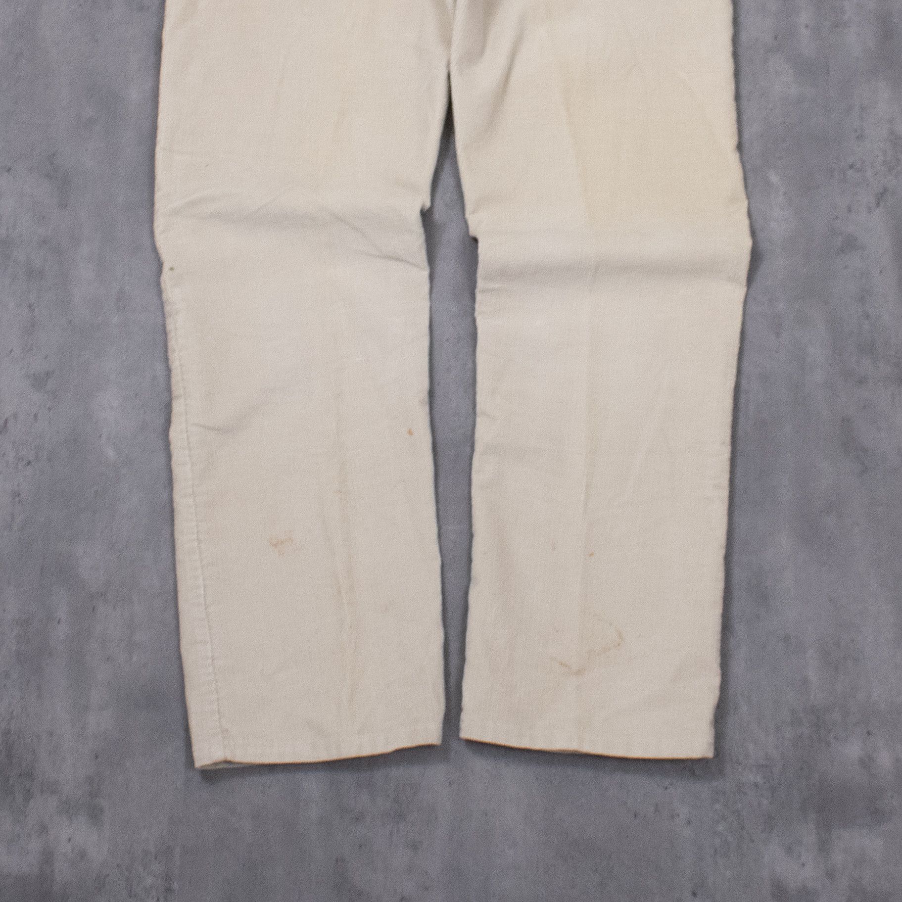 Levi's Vintage Clothing Vintage 70s Levi's Talon Corduroy Beige Straight Leg Pants Size US 32 / EU 48 - 11 Thumbnail