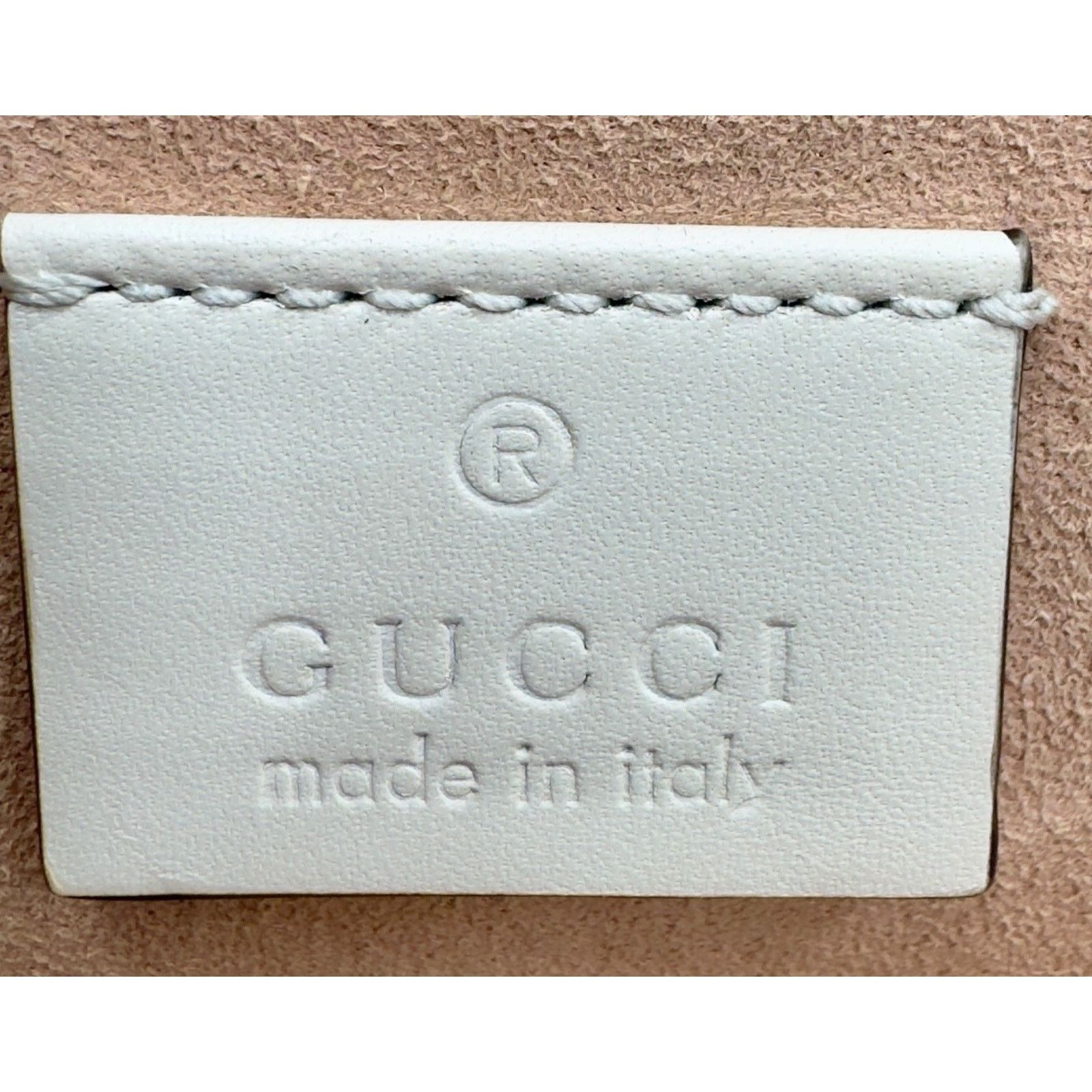 Gucci GG Marmont Matelasse Trompe L'oeil Quilted Leather Clutch Size ONE SIZE - 4 Thumbnail