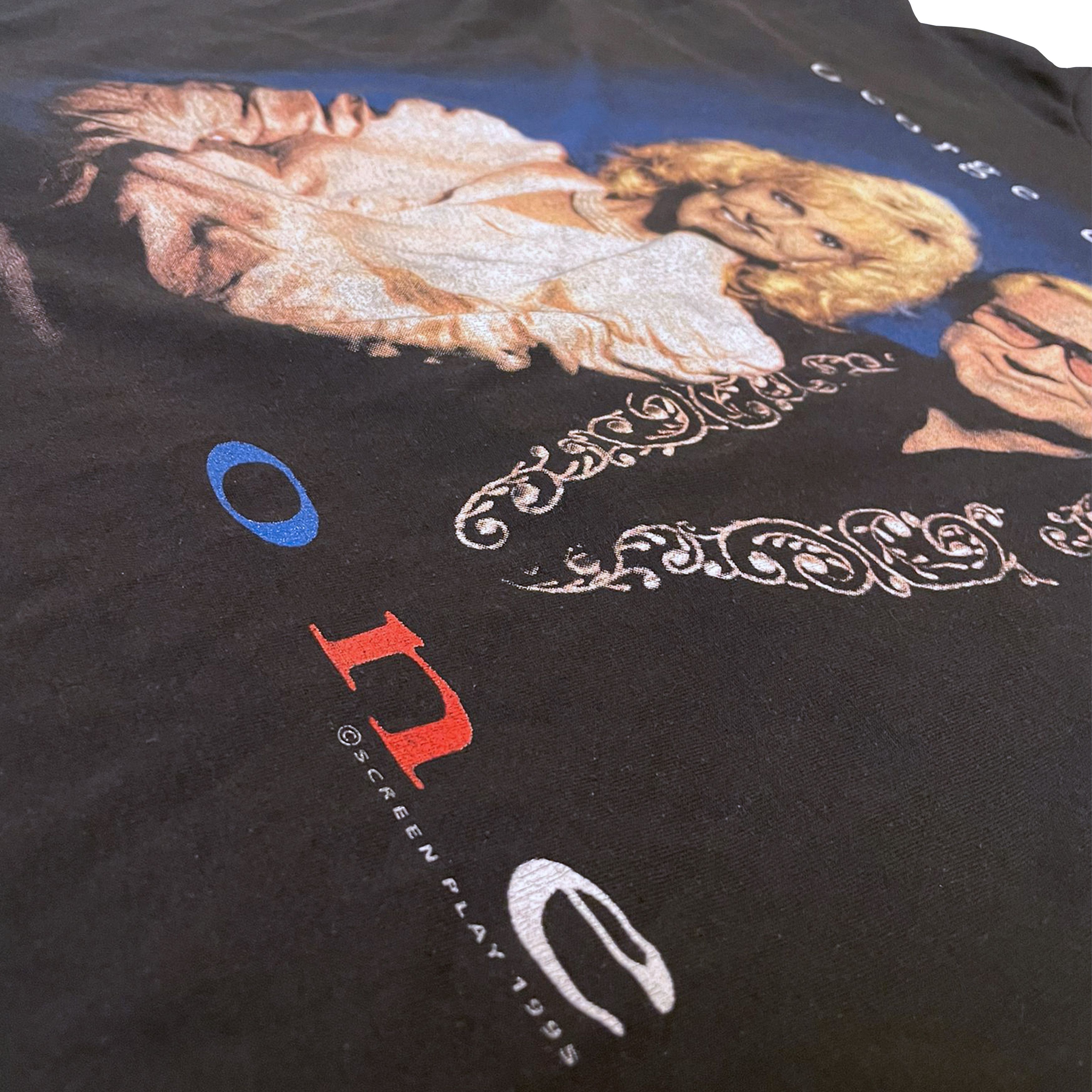 Fruit Of The Loom × Vintage Vintage 1995 George and Tammy T-Shirt Size US XL / EU 56 / 4 - 3 Thumbnail