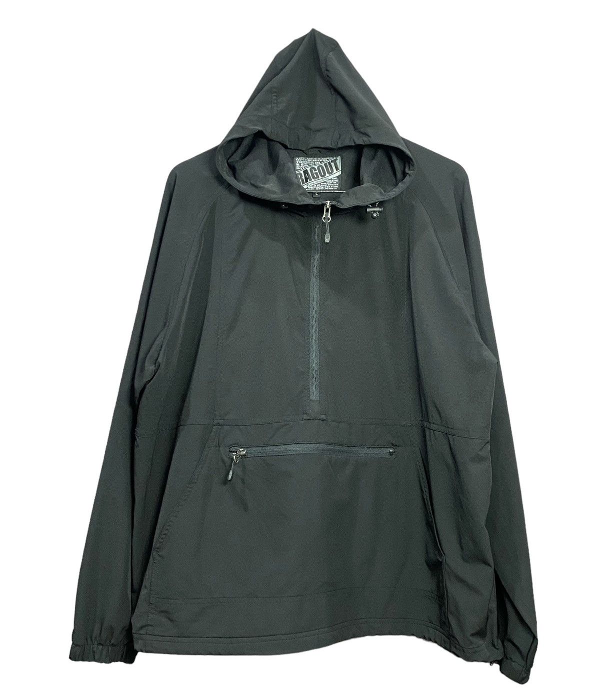 Japanese Brand RAG OUT Zipper Hoodie Anorak Jacket Size US L / EU 52-54 / 3 - 1 Thumbnail