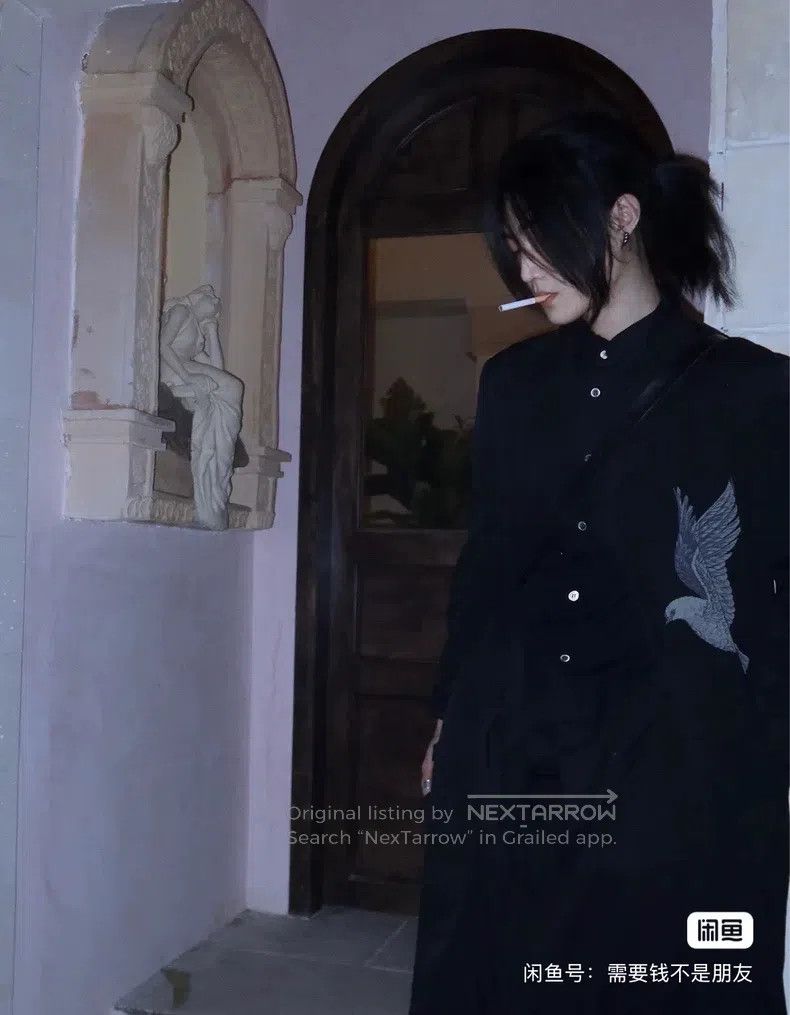 Yohji Yamamoto Yohji Yamamoto 08 SS Replica Defeated Soldier Pigeon Coat Size US S / EU 44-46 / 1 - 7 Thumbnail