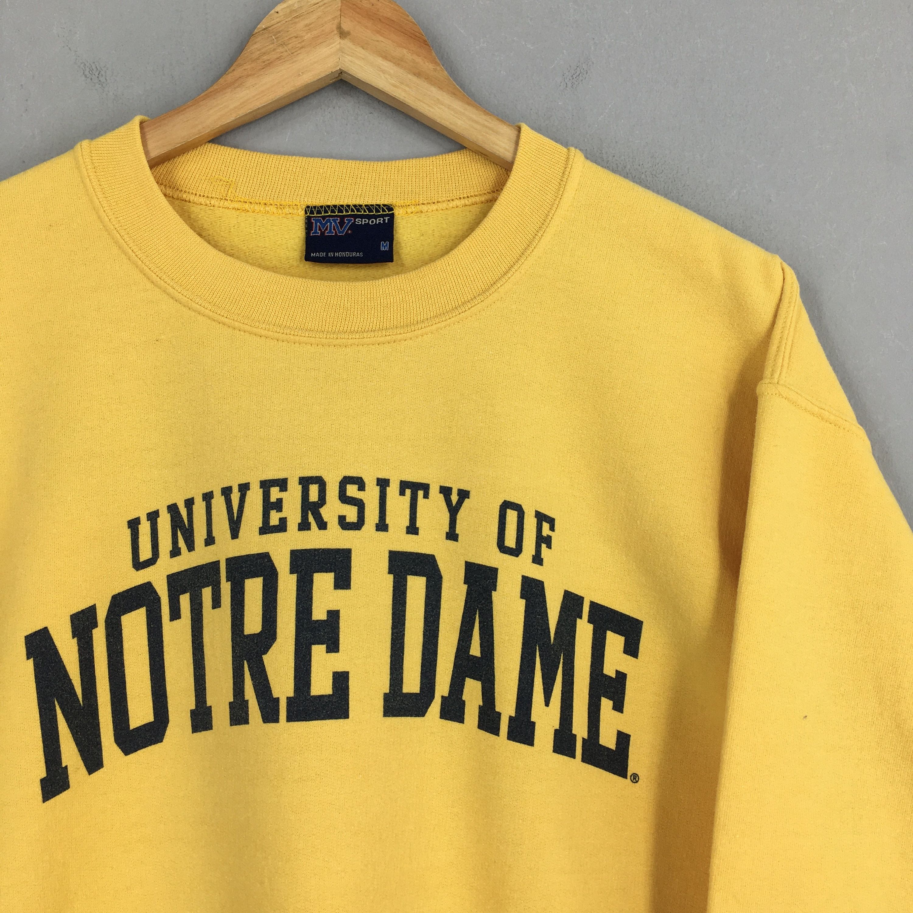 Other Vintage 90s University Of Notre Dame Sweatshirt Medium Size US M / EU 48-50 / 2 - 2 Thumbnail