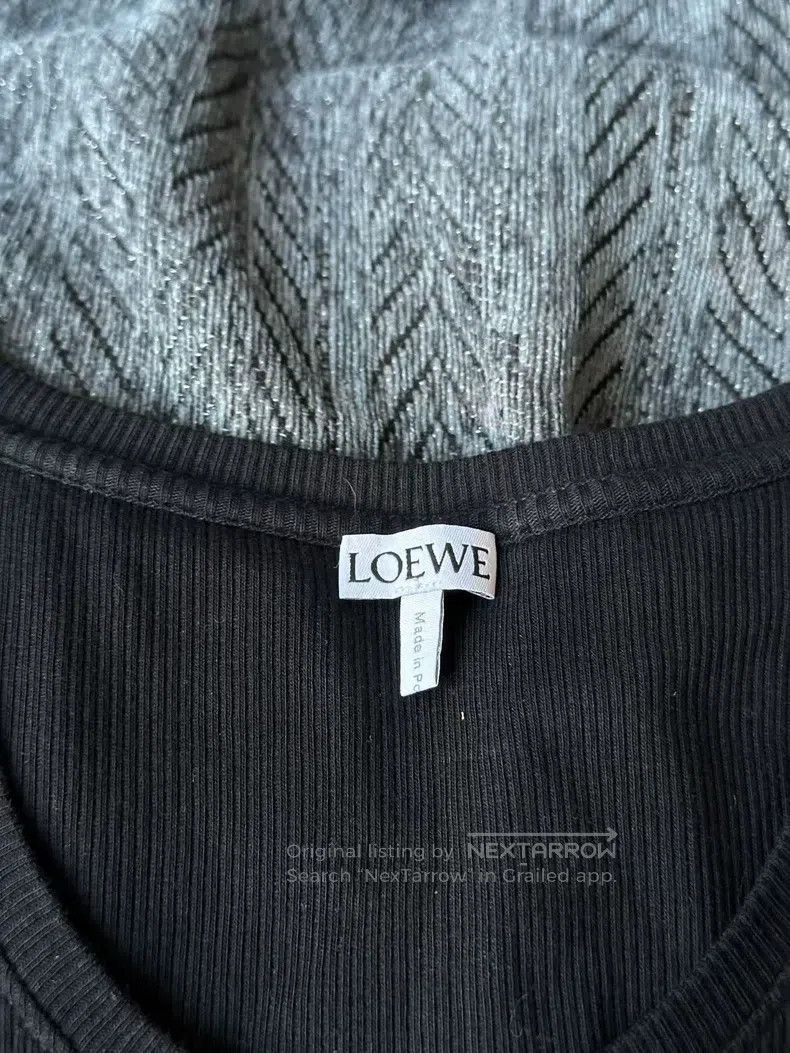 Loewe Loewe Black embroidered vest Size S / US 4 / IT 40 - 4 Thumbnail