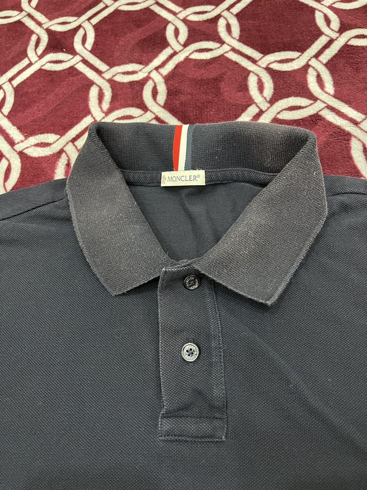Moncler Steals Moncler Maglia Polo Manica Corta 👕 Size US M / EU 48-50 / 2 - 3 Thumbnail