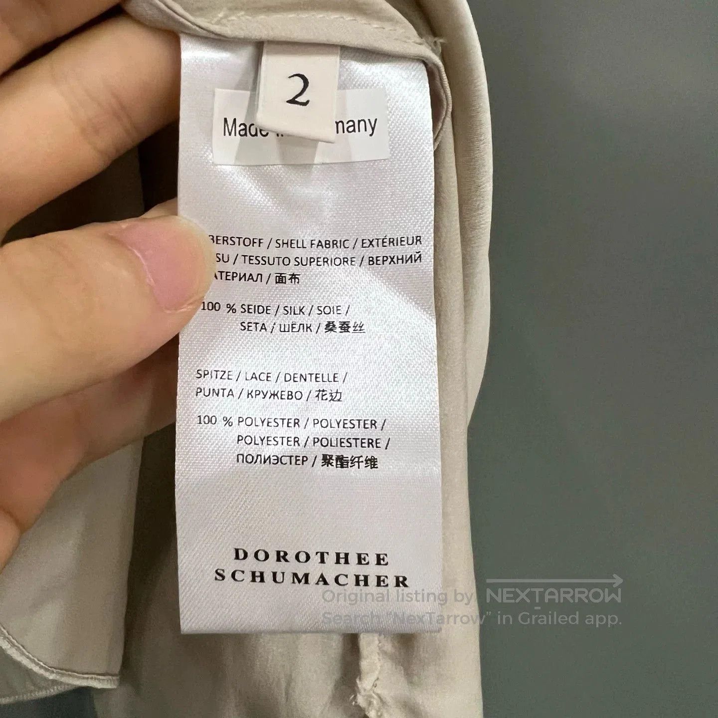 DOROTHEE SCHUMACHER Dorothee Schumacher Colorblock Lace Camisole. Size M / US 6-8 / IT 42-44 - 3 Thumbnail