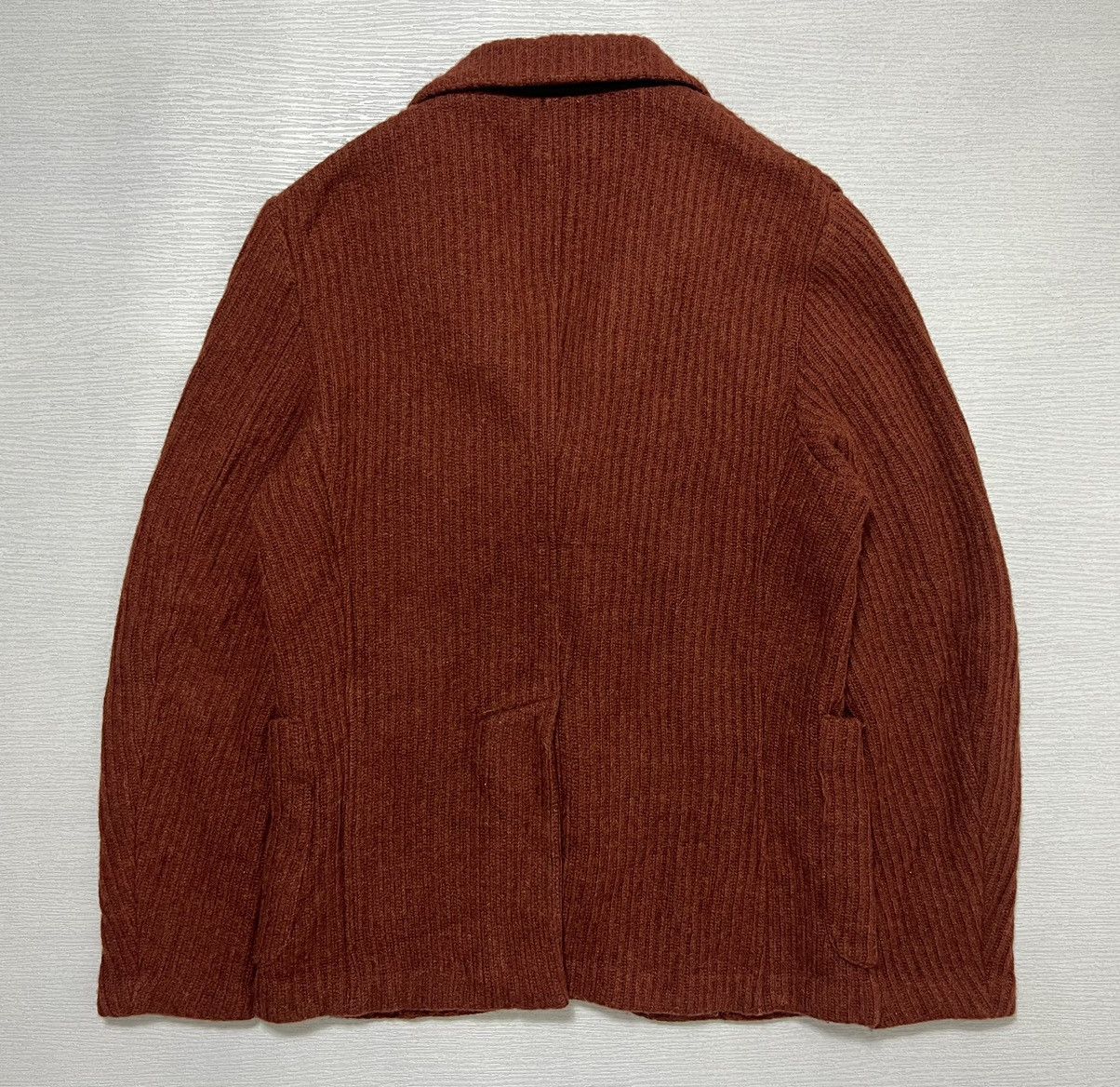 Barena Barena Venezia - Single Breasted Curduroy Knitted Blazer Size US M / EU 48-50 / 2 - 3 Thumbnail