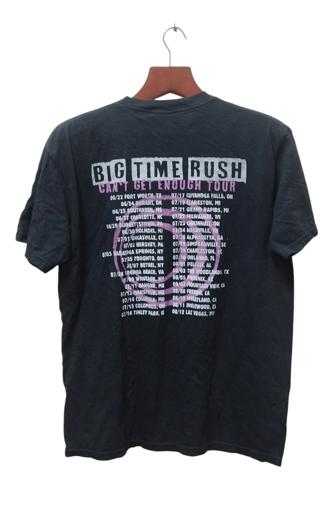Band Tees Big Time Rush Official Tour Tees 2023 BTR Can’t Get Enough Size US L / EU 52-54 / 3 - 3 Thumbnail
