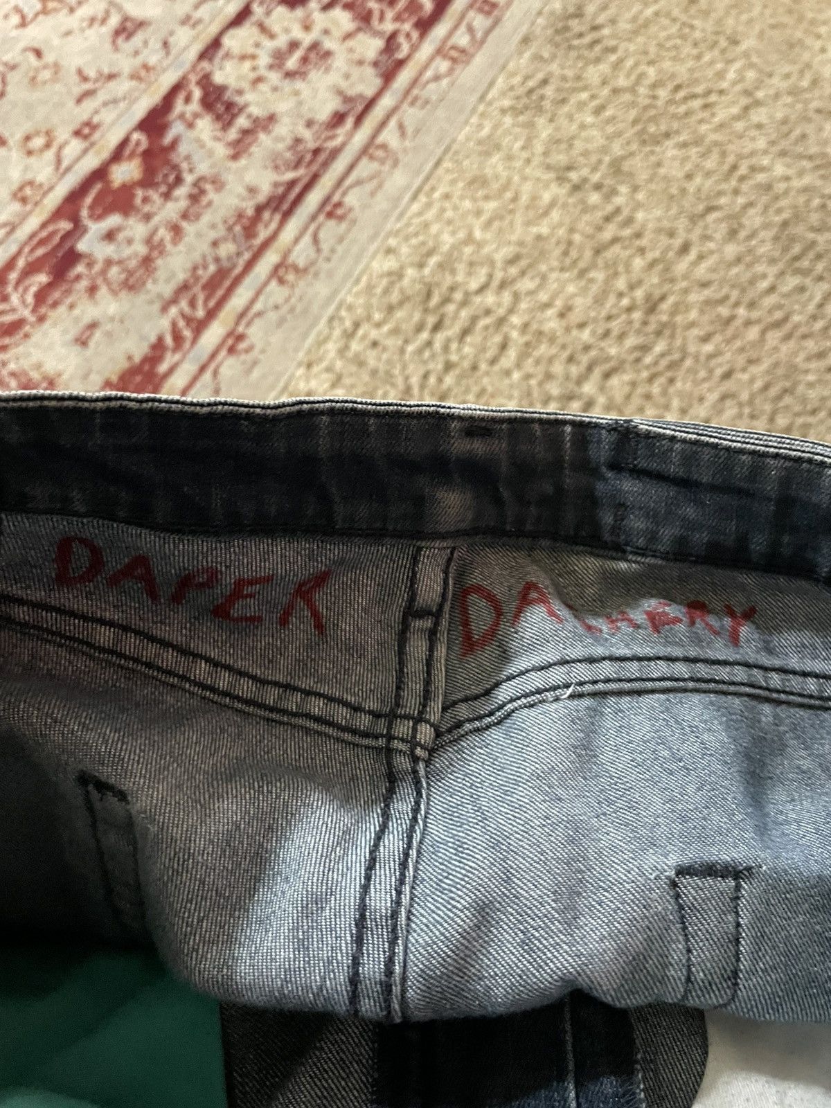 Levi's Daperdashery x Levi’s 511 custom made denim jeans Size US 32 / EU 48 - 14 Thumbnail