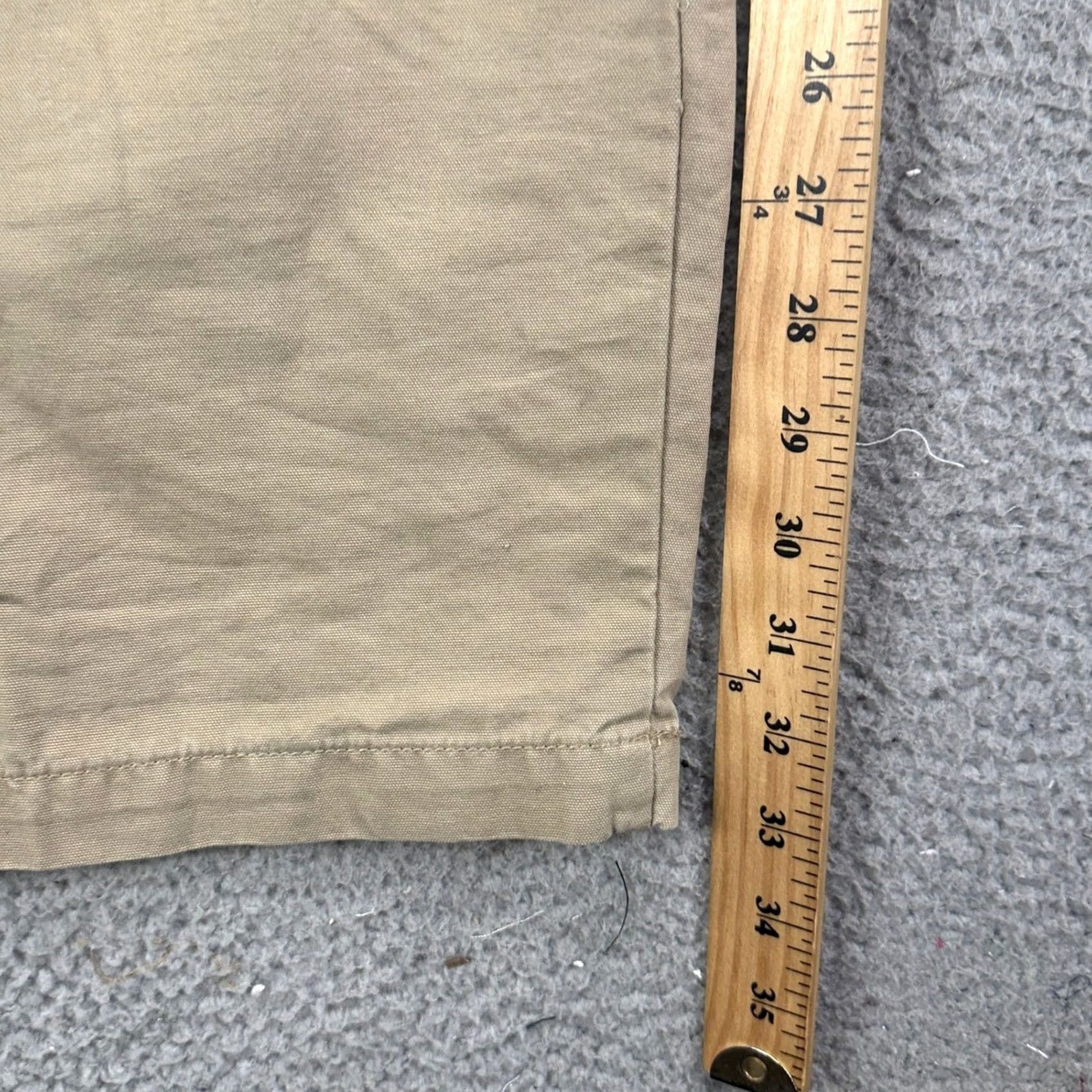 Gap GAP Mens Carpenter Pants 31X32 Tan Flat Front Workwear Straight Pockets Outdoor Pants Mens Size US 31 - 6 Thumbnail