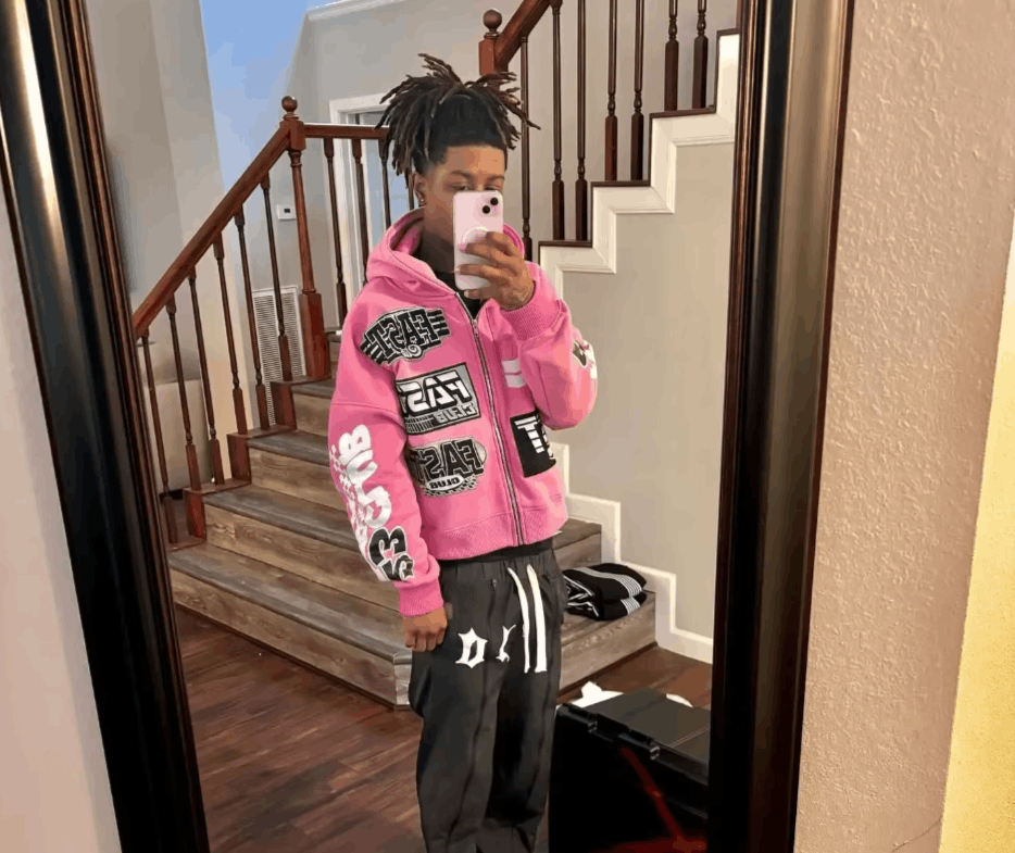 Japanese Brand design zipper oversized pink hoodie Size US M / EU 48-50 / 2 - 1 Thumbnail