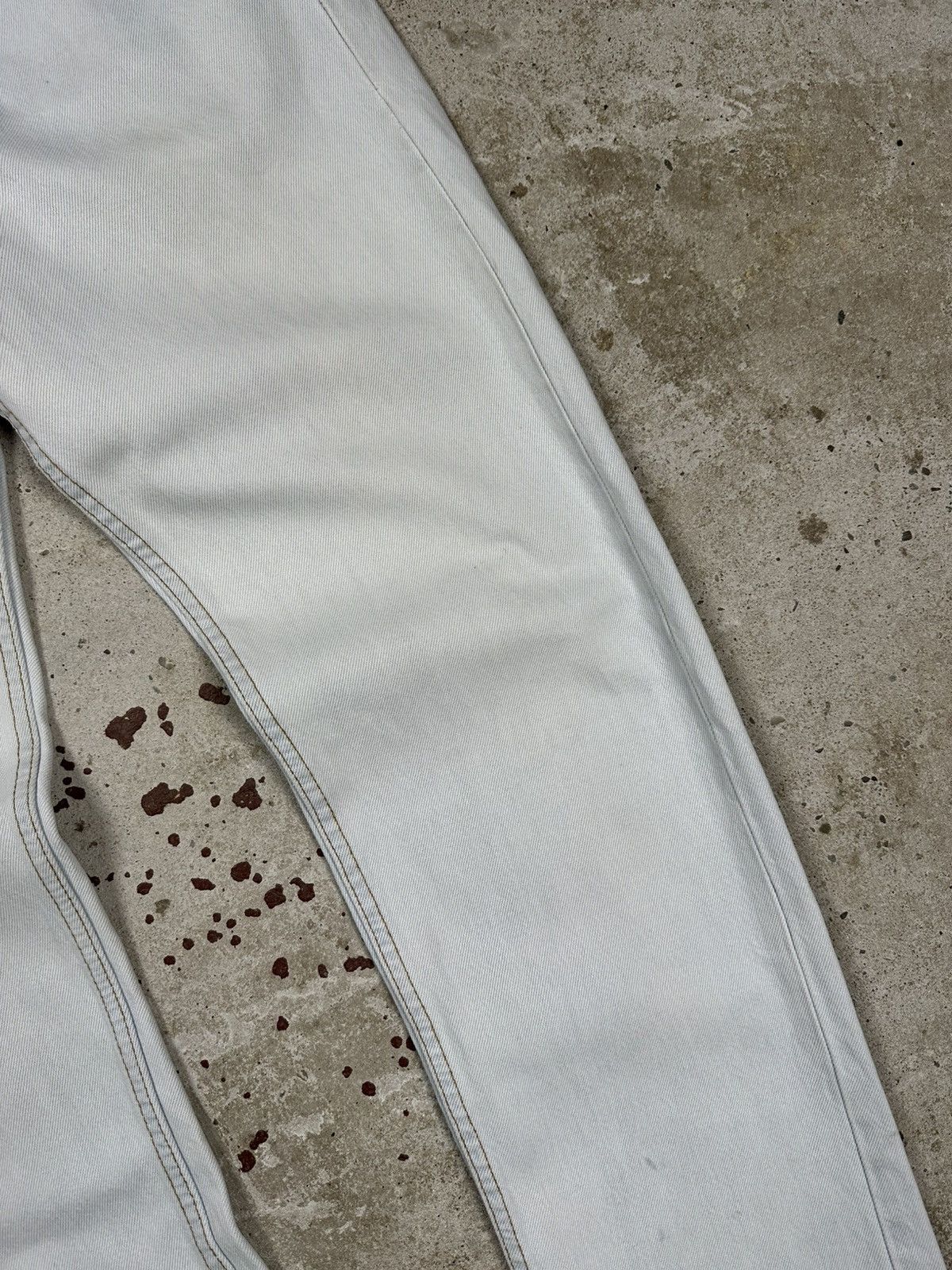 Levi's × Vintage Vintage 90s Levi’s 501 Washed Blue Denim Pants Jeans Size US 30 / EU 46 - 6 Thumbnail