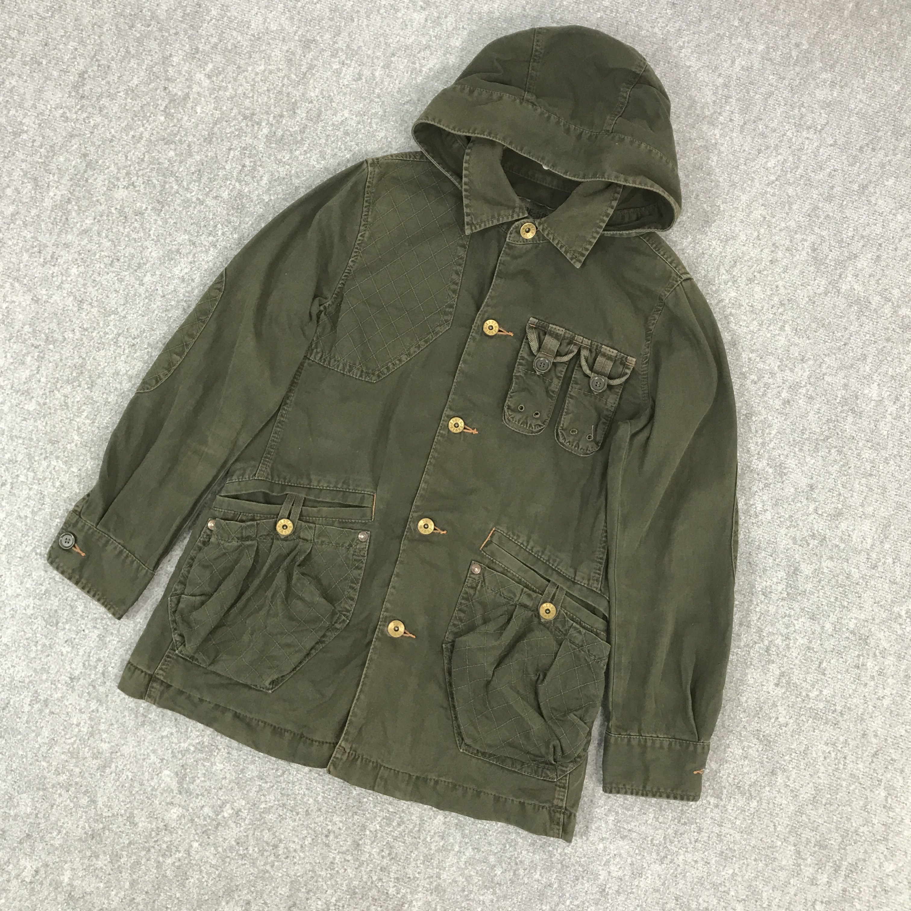 Edwin × Japanese Brand EDWIN TACTICAL POCKET BUTTON JACKET Size US M / EU 48-50 / 2 - 5 Thumbnail
