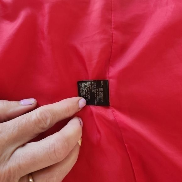 Vintage Tahari Arthur S. Levine Red Lined Sz. 14 Jacket with Pockets Size XL / US 12-14 / IT 48-50 - 8 Thumbnail