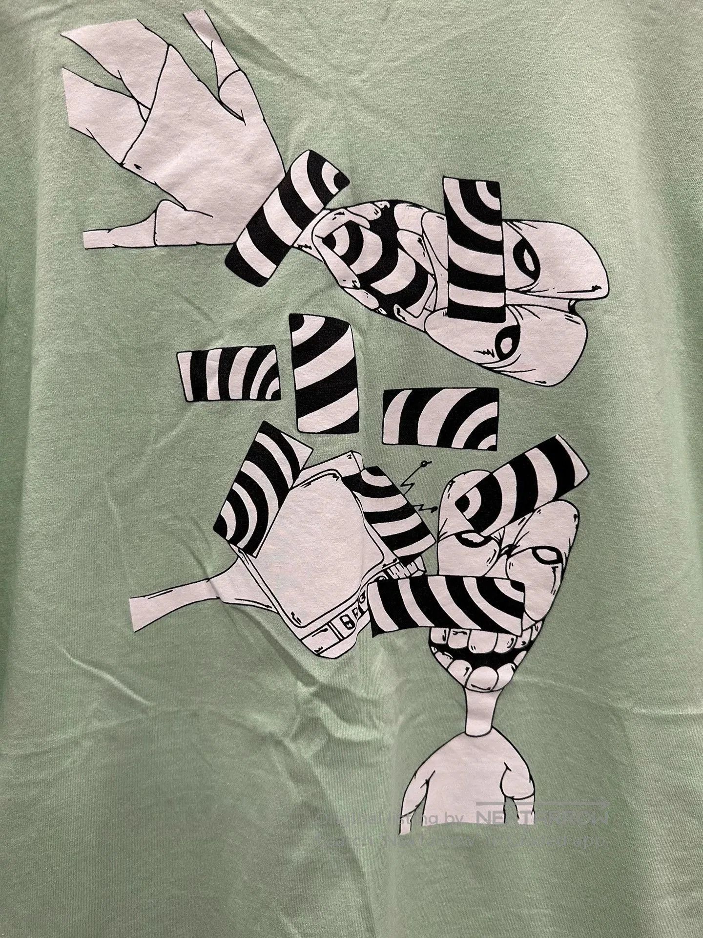 Chrome Hearts Chrome Hearts Mattyboy Graffiti Green Tee. Size US XL / EU 56 / 4 - 3 Thumbnail