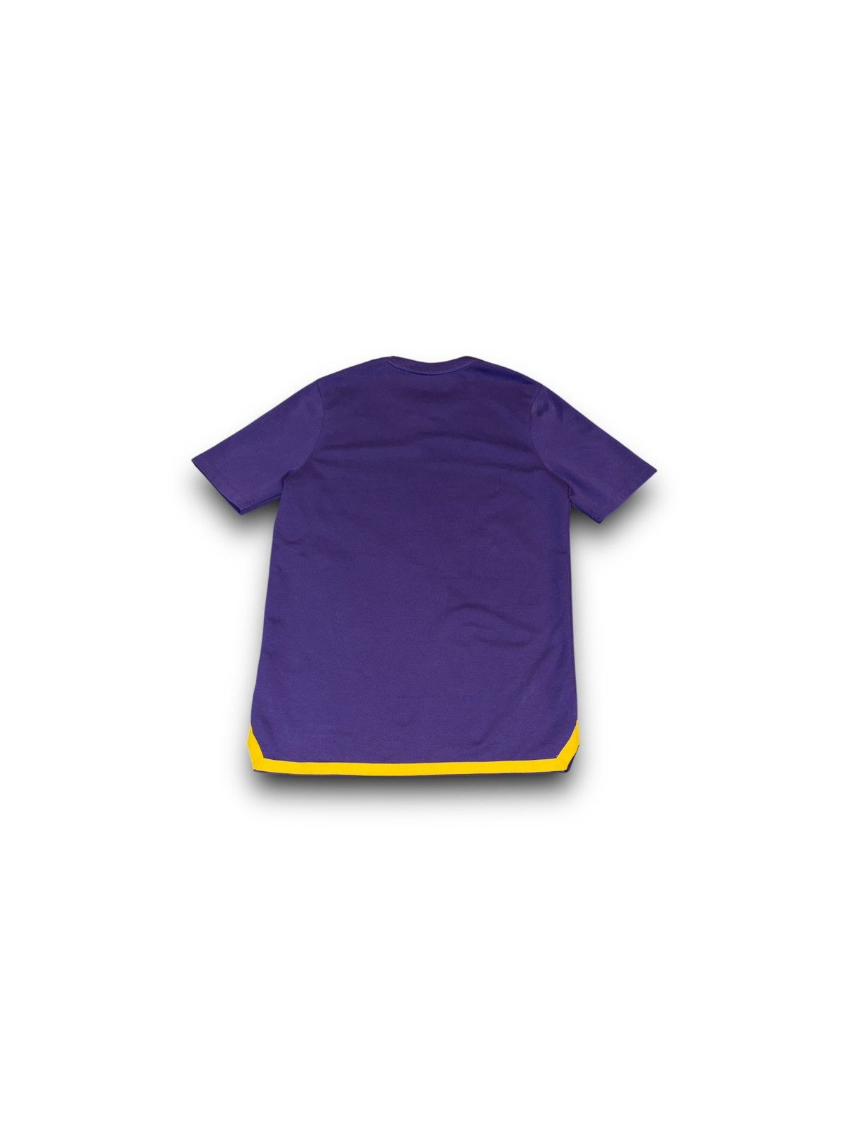 Nike Los Angeles Lakers Shirt Mens Medium Purple Pre-Game Size US M / EU 48-50 / 2 - 3 Thumbnail