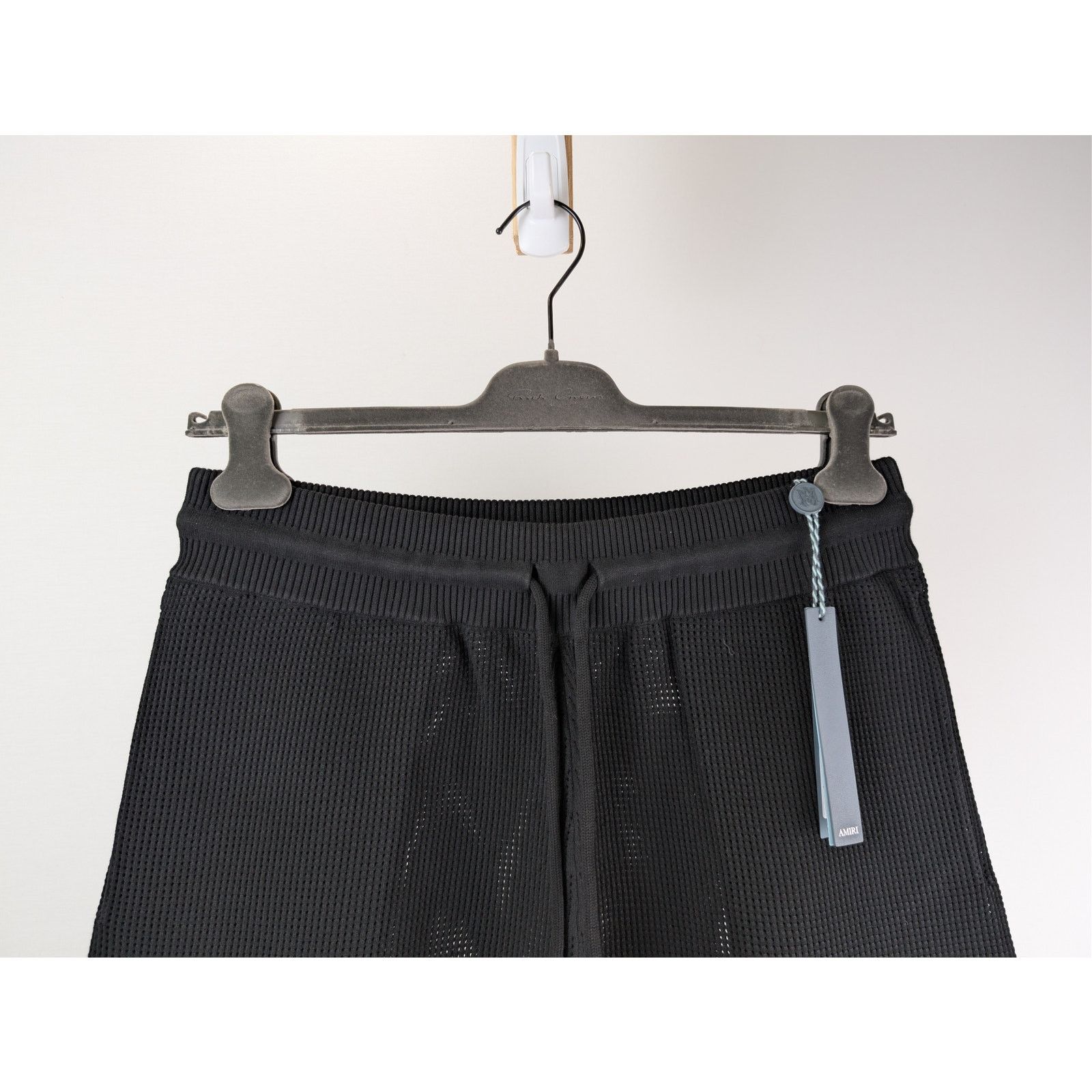 Amiri o1rshd1 Club Amiri Crochet Short Shorts in Black Size US 38 / EU 54 - 3 Thumbnail